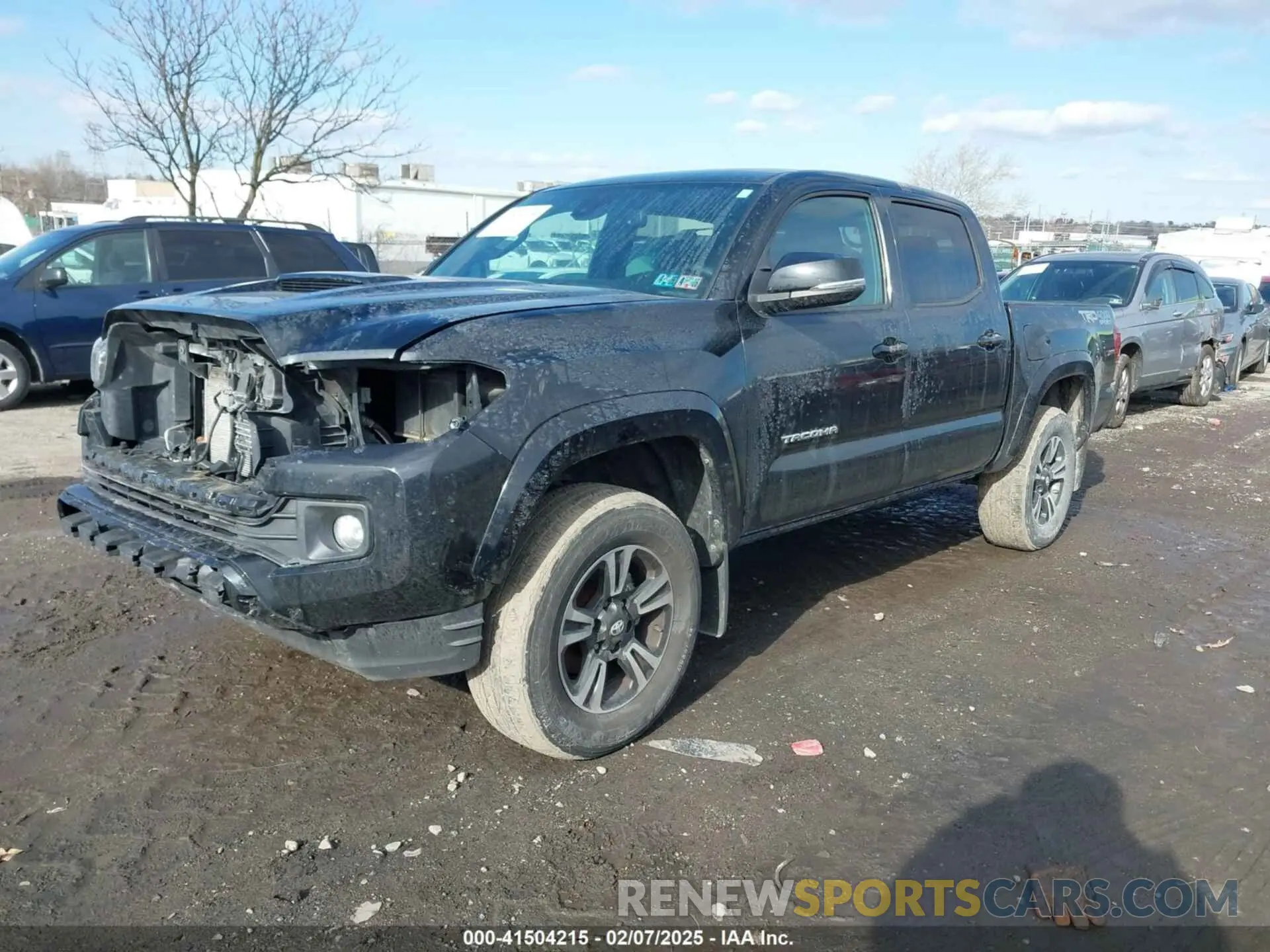 2 fotografías del automóvil dañado 3TMCZ5ANXKM200572 TOYOTA TACOMA 2019