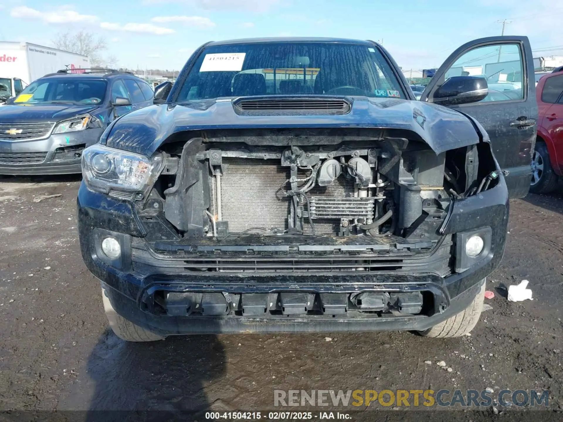 6 fotografías del automóvil dañado 3TMCZ5ANXKM200572 TOYOTA TACOMA 2019