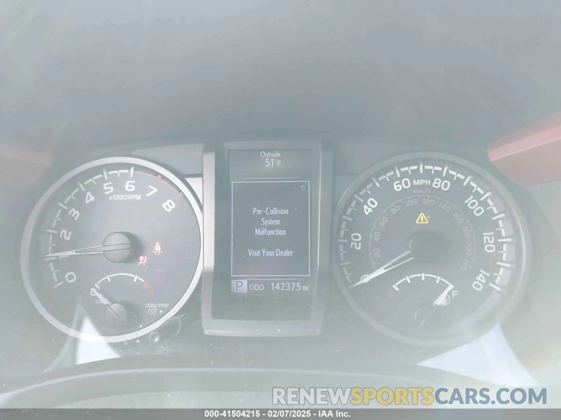 7 fotografías del automóvil dañado 3TMCZ5ANXKM200572 TOYOTA TACOMA 2019