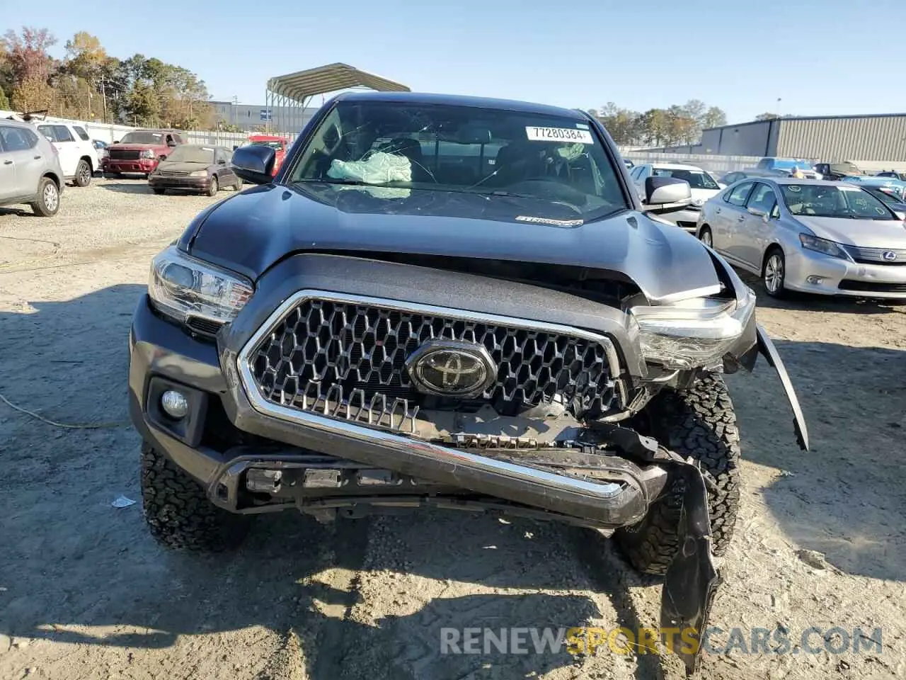 5 fotografías del automóvil dañado 3TMCZ5ANXKM232275 TOYOTA TACOMA 2019