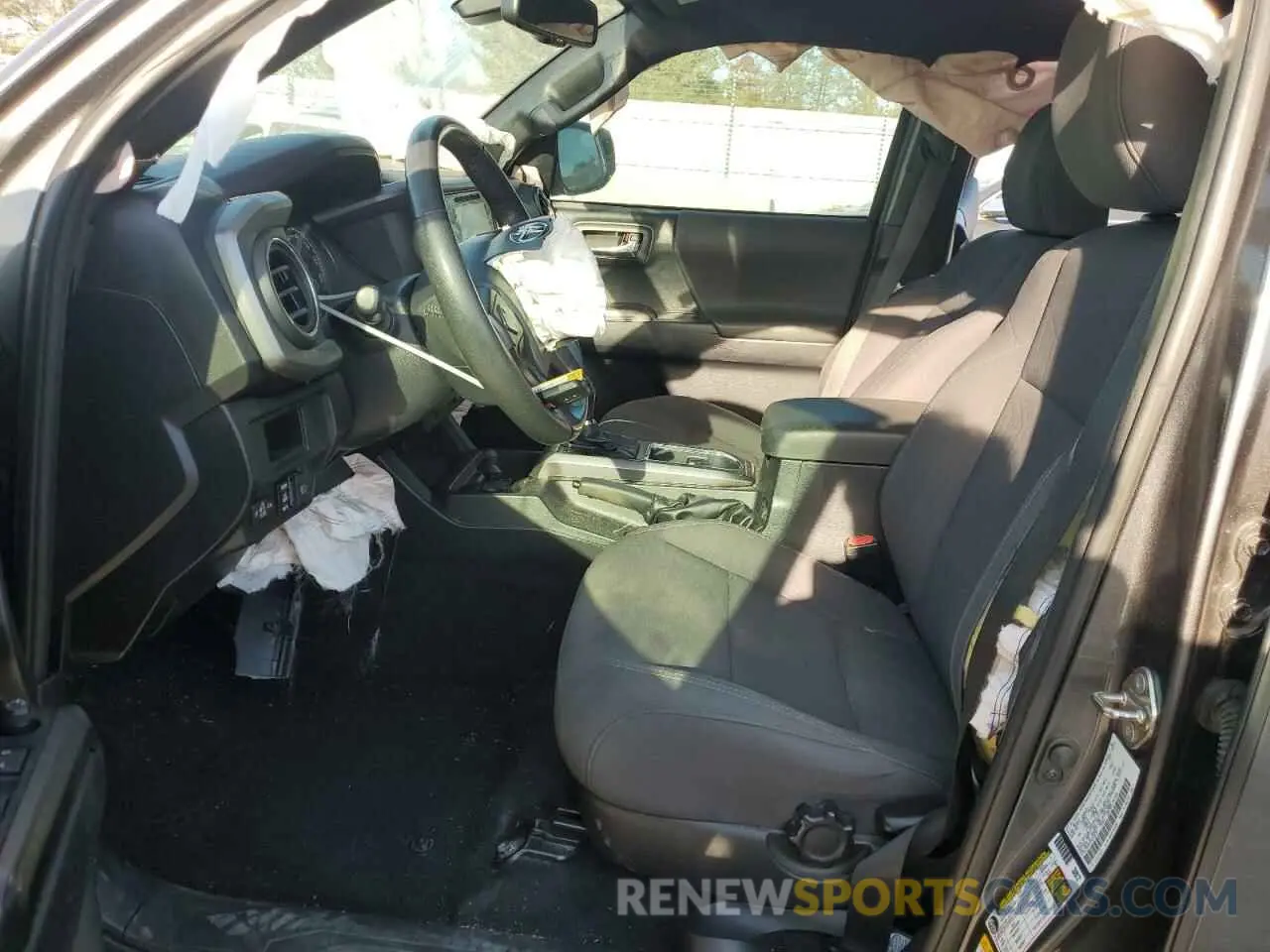 7 fotografías del automóvil dañado 3TMCZ5ANXKM232275 TOYOTA TACOMA 2019