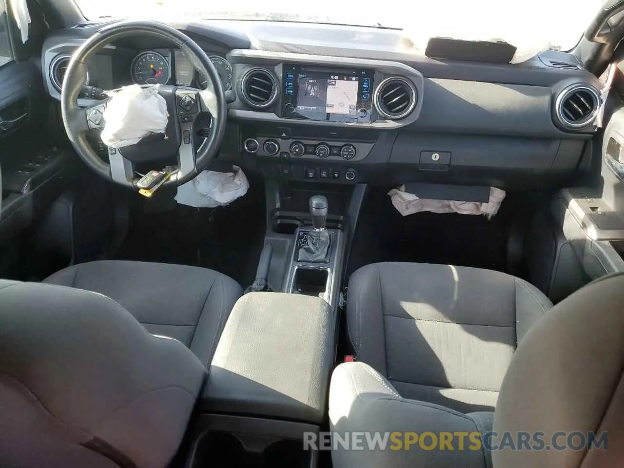 8 fotografías del automóvil dañado 3TMCZ5ANXKM232275 TOYOTA TACOMA 2019
