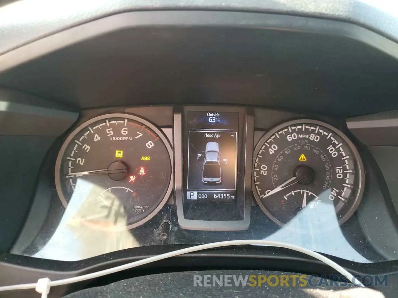 9 fotografías del automóvil dañado 3TMCZ5ANXKM232275 TOYOTA TACOMA 2019
