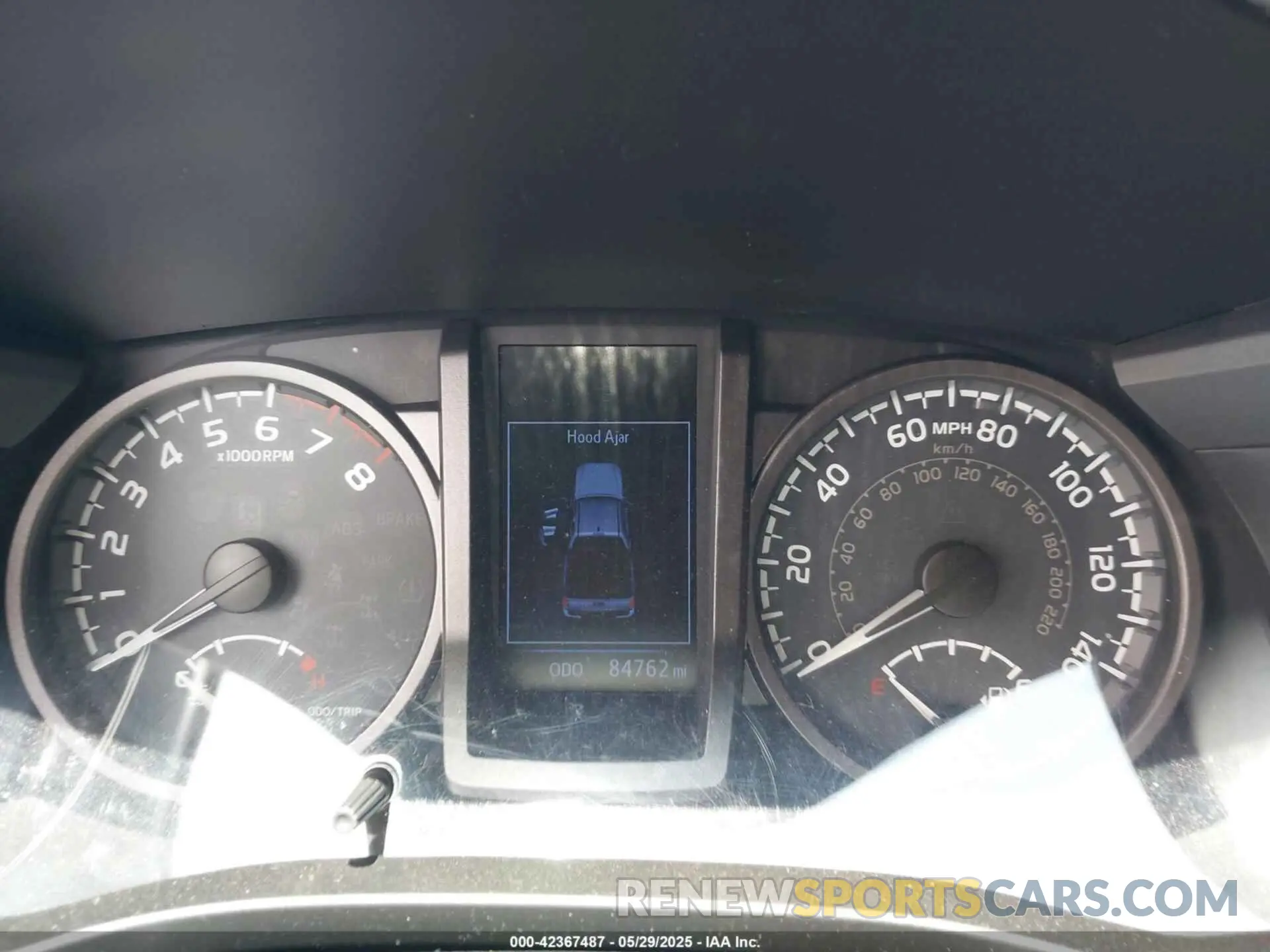 7 fotografías del automóvil dañado 3TMCZ5ANXKM251084 TOYOTA TACOMA 2019