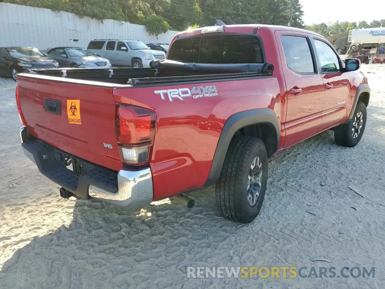 4 fotografías del automóvil dañado 3TMCZ5ANXKM251800 TOYOTA TACOMA 2019