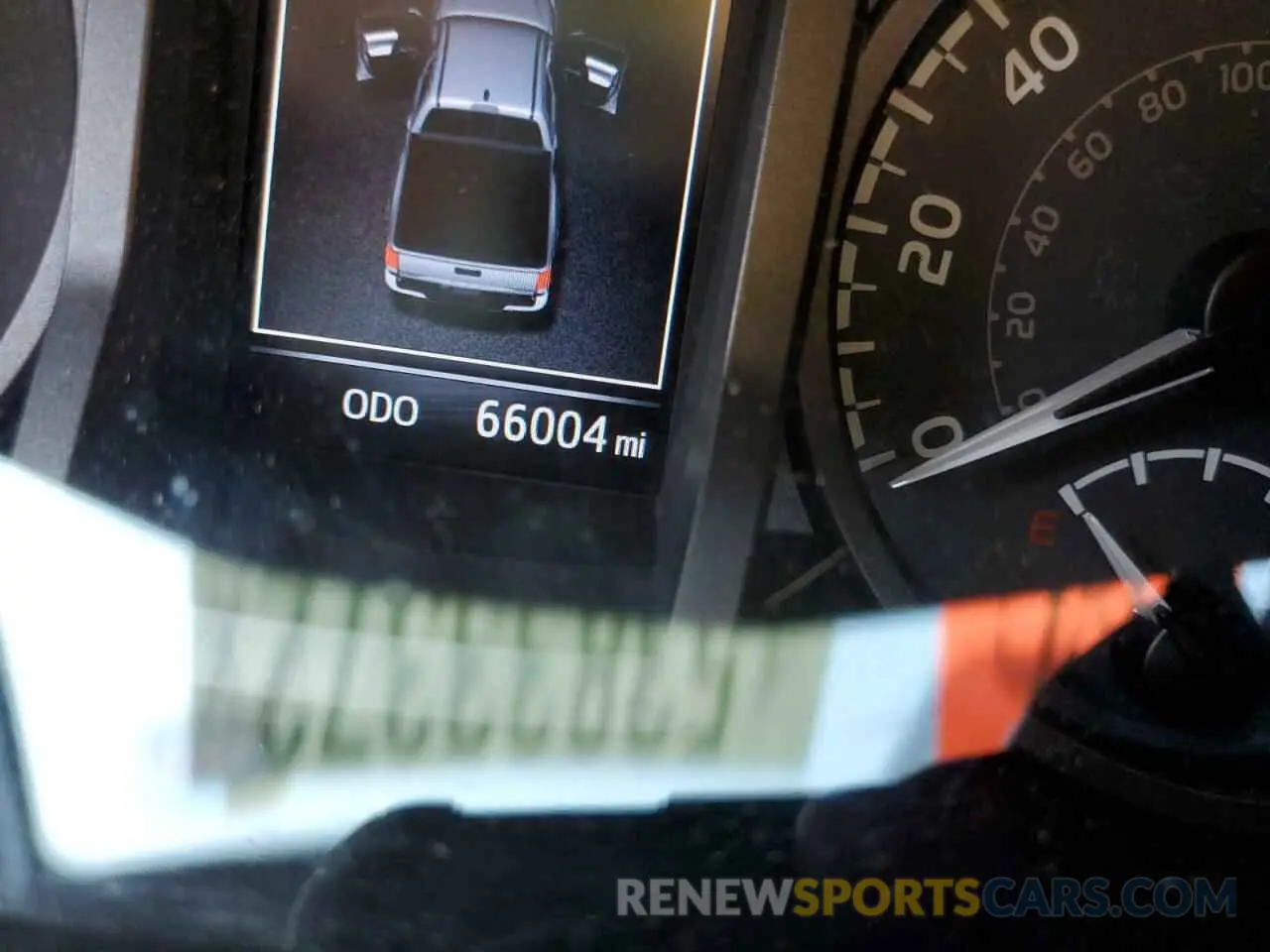 8 fotografías del automóvil dañado 3TMCZ5ANXKM251800 TOYOTA TACOMA 2019