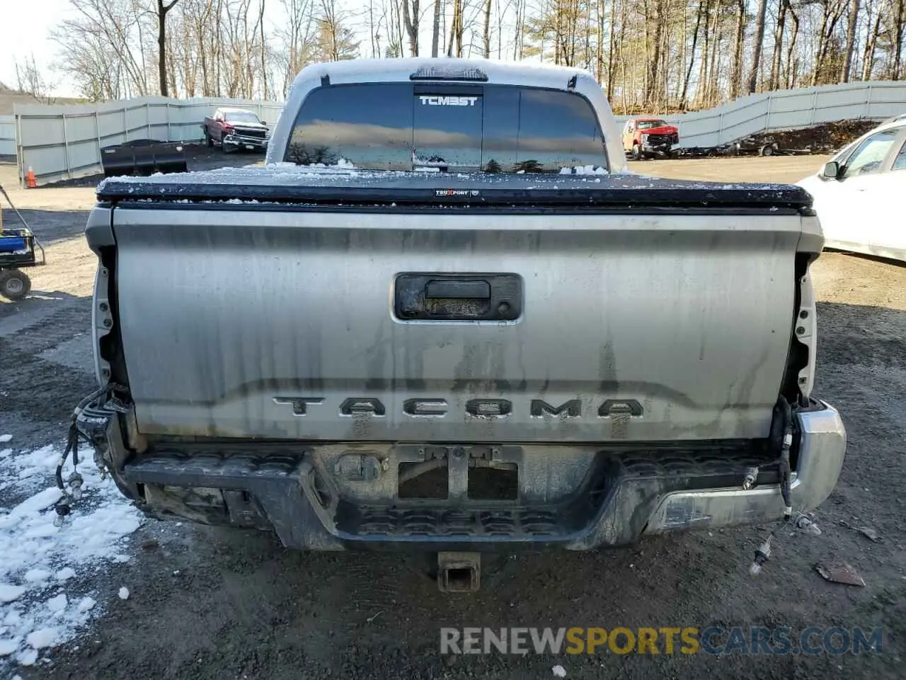 6 fotografías del automóvil dañado 3TMCZ5ANXKM261601 TOYOTA TACOMA 2019