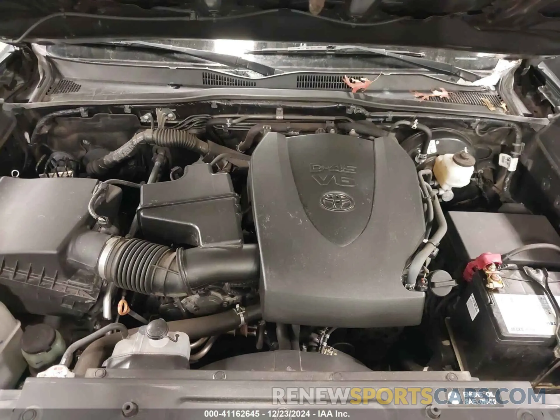 10 fotografías del automóvil dañado 3TMCZ5ANXKM264546 TOYOTA TACOMA 2019