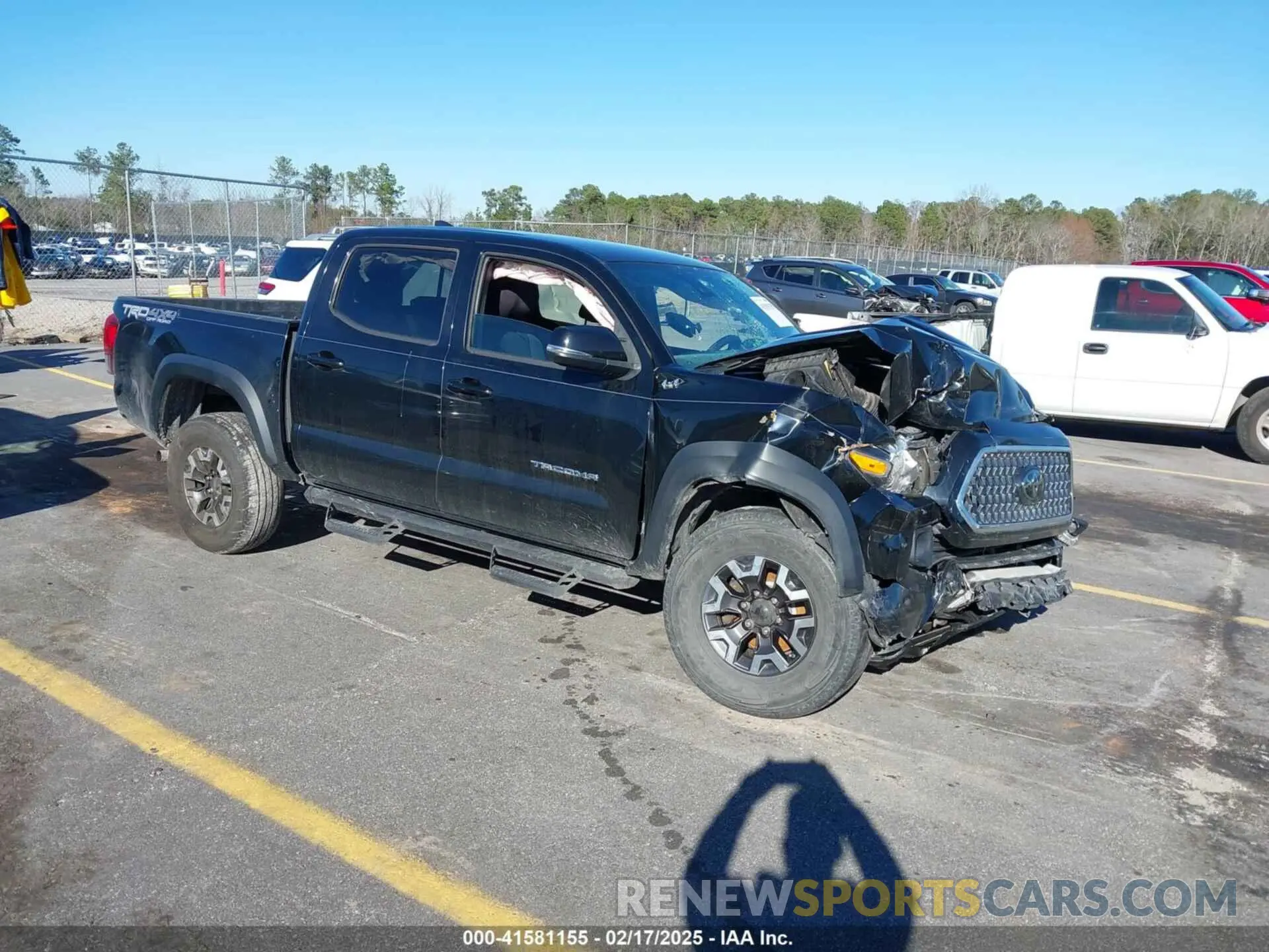 1 fotografías del automóvil dañado 3TMCZ5ANXKM267043 TOYOTA TACOMA 2019