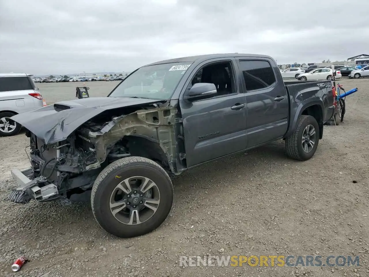 1 fotografías del automóvil dañado 3TMCZ5ANXKM277913 TOYOTA TACOMA 2019