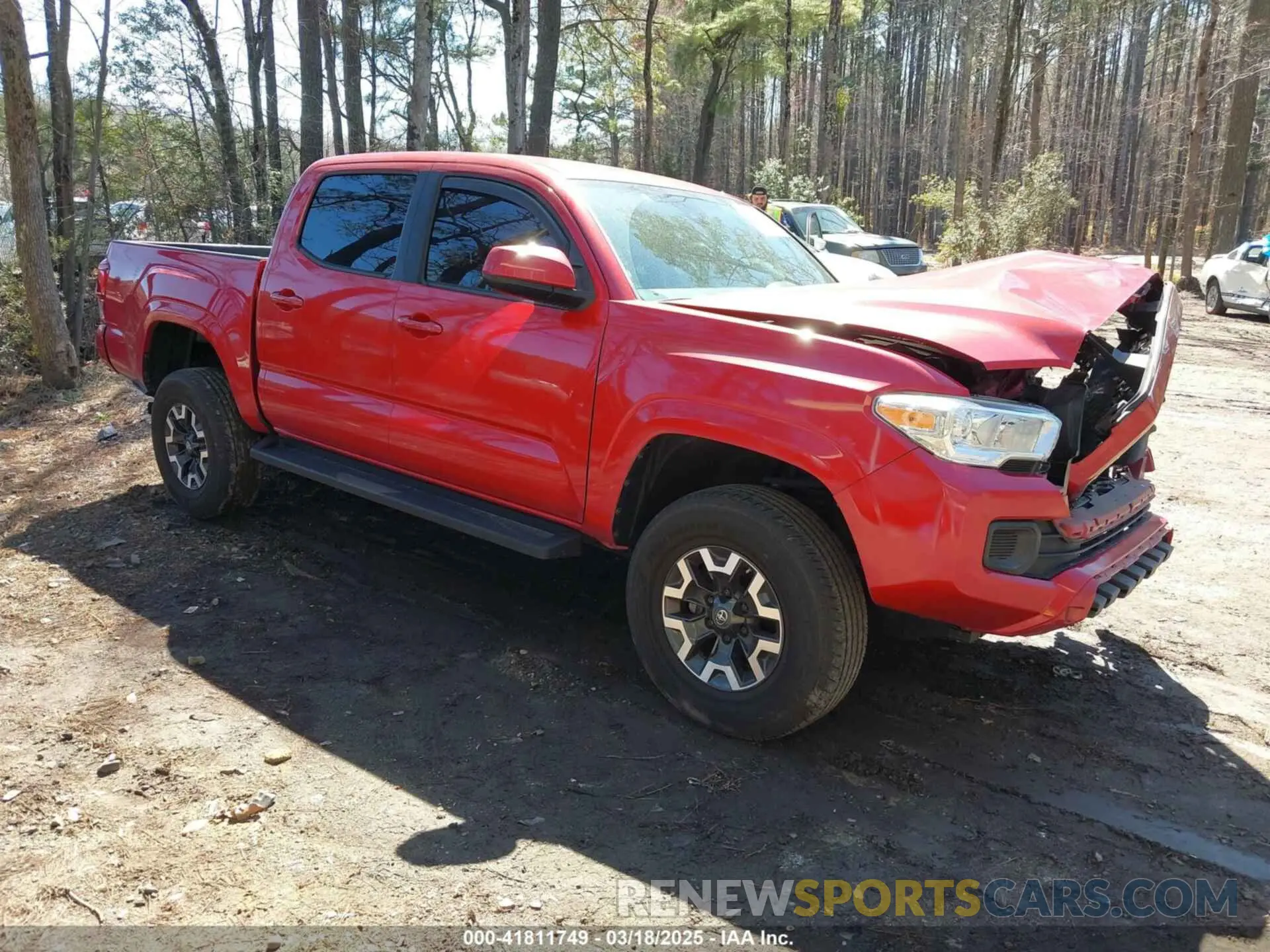 1 fotografías del automóvil dañado 3TMCZ5ANXKM279726 TOYOTA TACOMA 2019