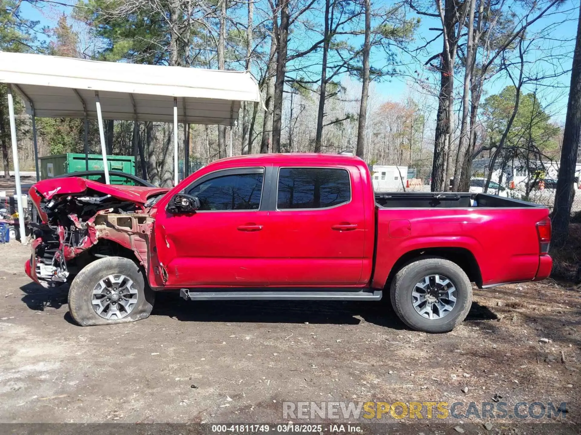 13 fotografías del automóvil dañado 3TMCZ5ANXKM279726 TOYOTA TACOMA 2019