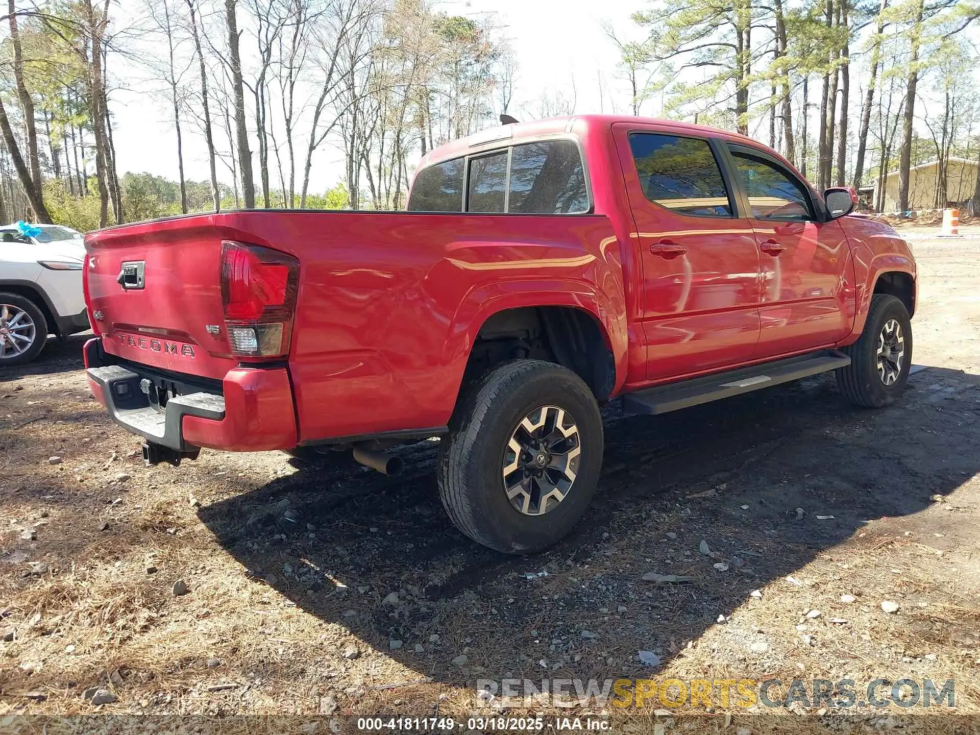 4 fotografías del automóvil dañado 3TMCZ5ANXKM279726 TOYOTA TACOMA 2019