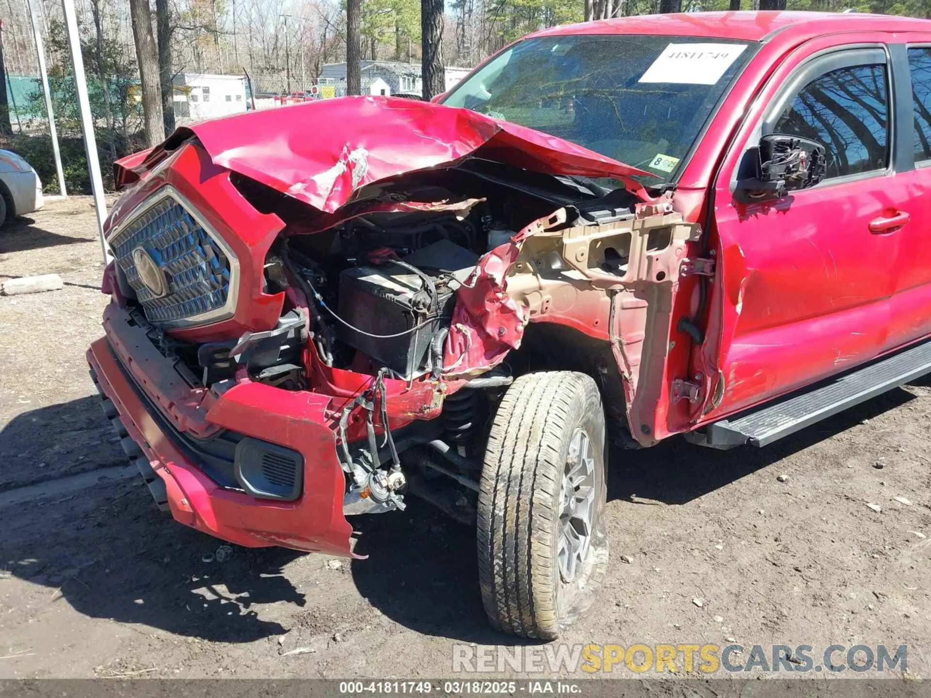 6 fotografías del automóvil dañado 3TMCZ5ANXKM279726 TOYOTA TACOMA 2019