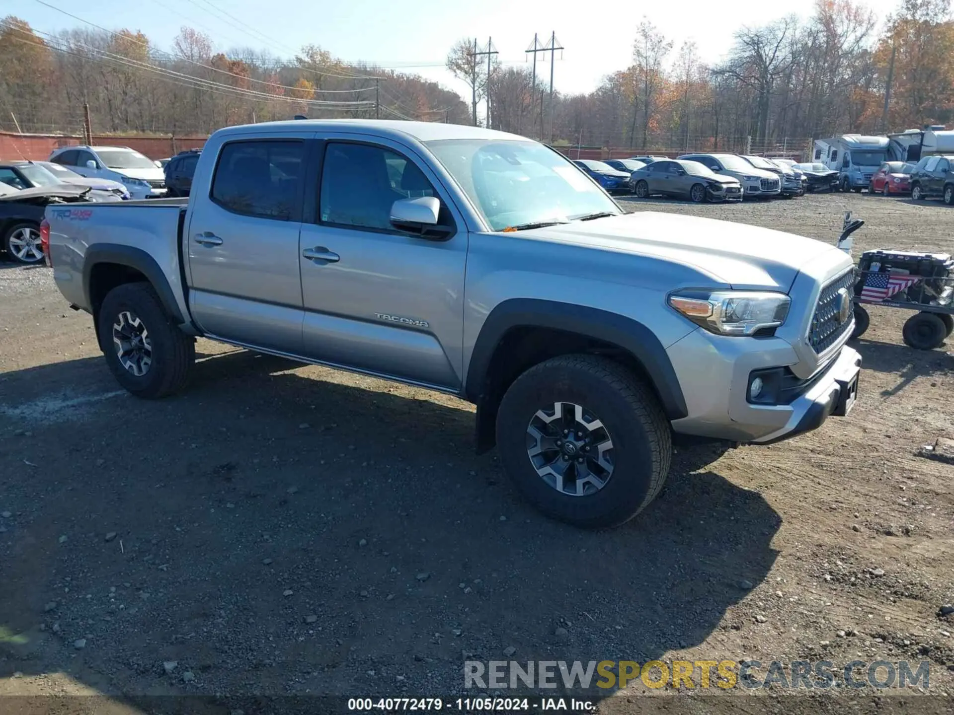 1 fotografías del automóvil dañado 3TMCZ5ANXKM282044 TOYOTA TACOMA 2019