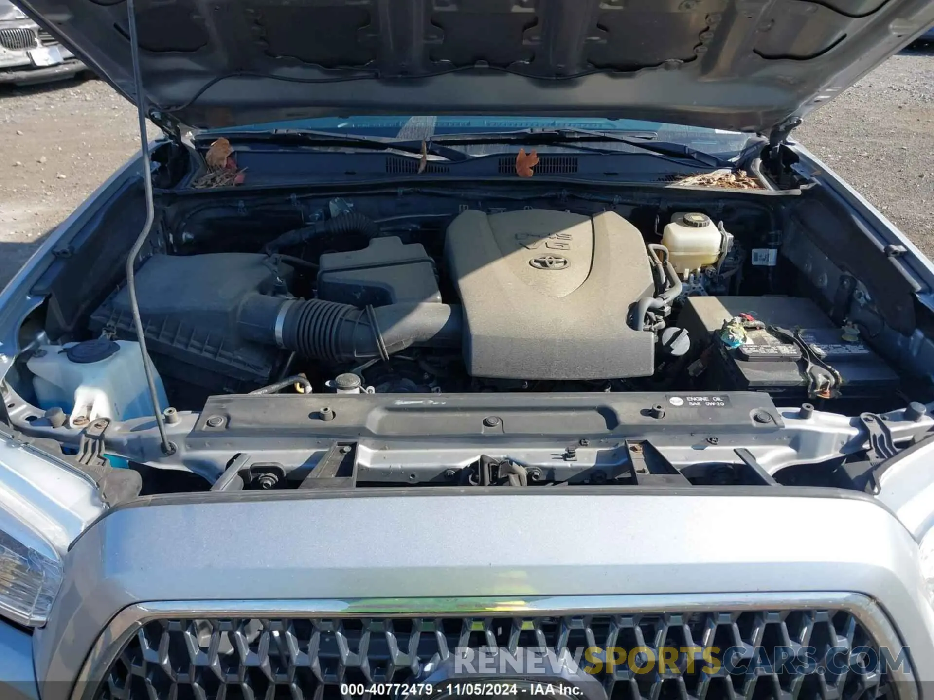 10 fotografías del automóvil dañado 3TMCZ5ANXKM282044 TOYOTA TACOMA 2019