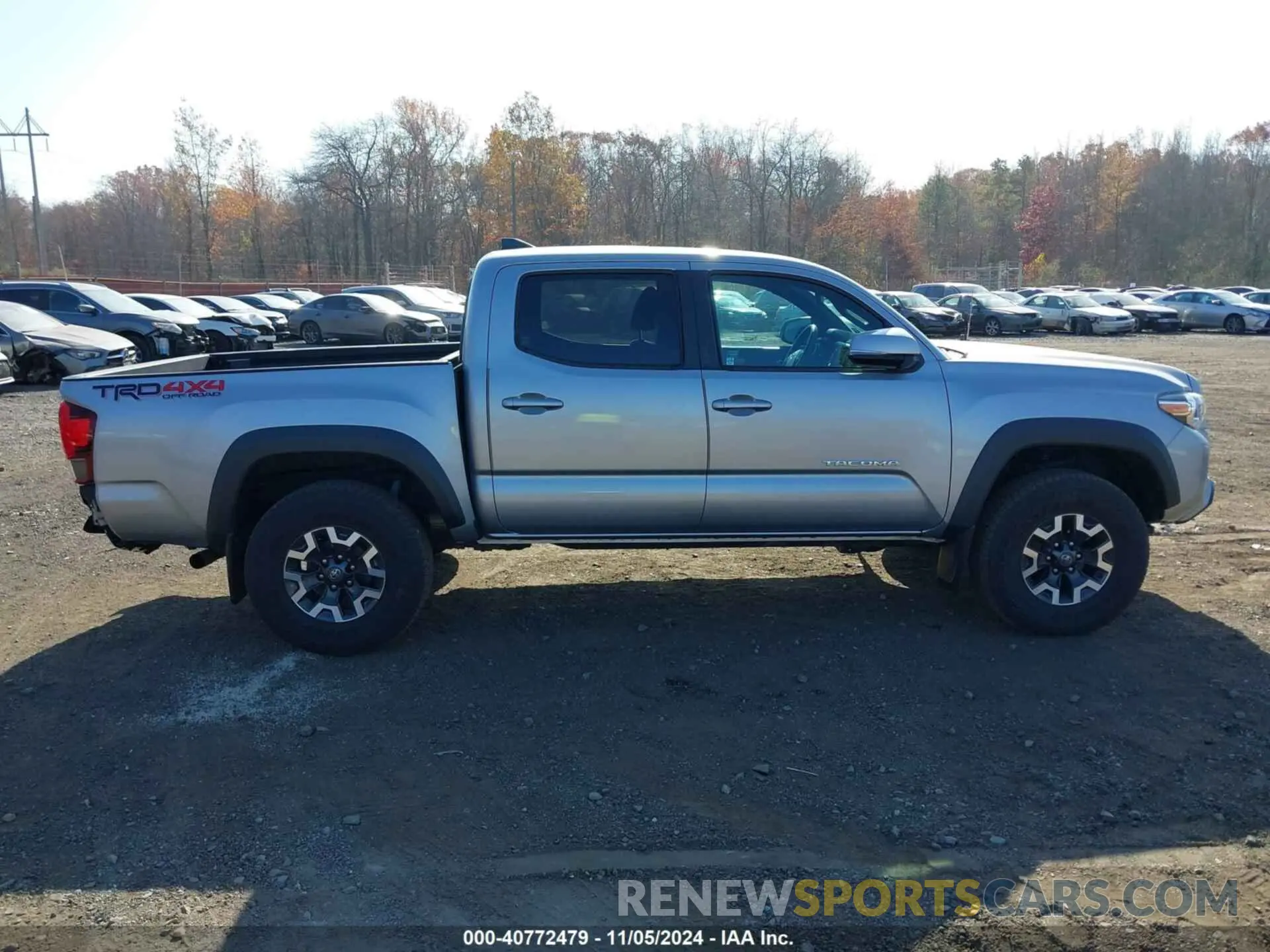 13 fotografías del automóvil dañado 3TMCZ5ANXKM282044 TOYOTA TACOMA 2019
