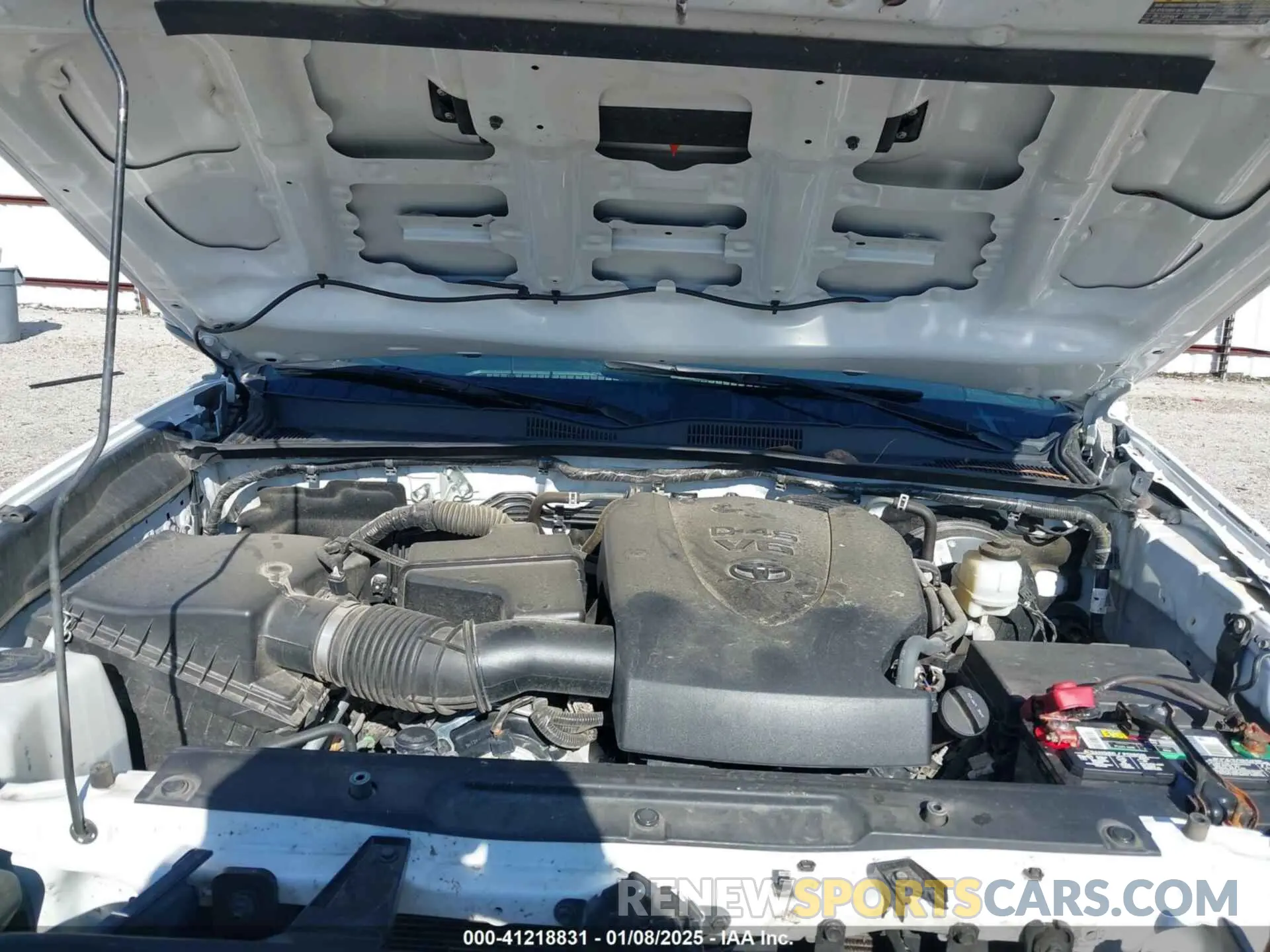 10 fotografías del automóvil dañado 3TMCZ5ANXKM286403 TOYOTA TACOMA 2019