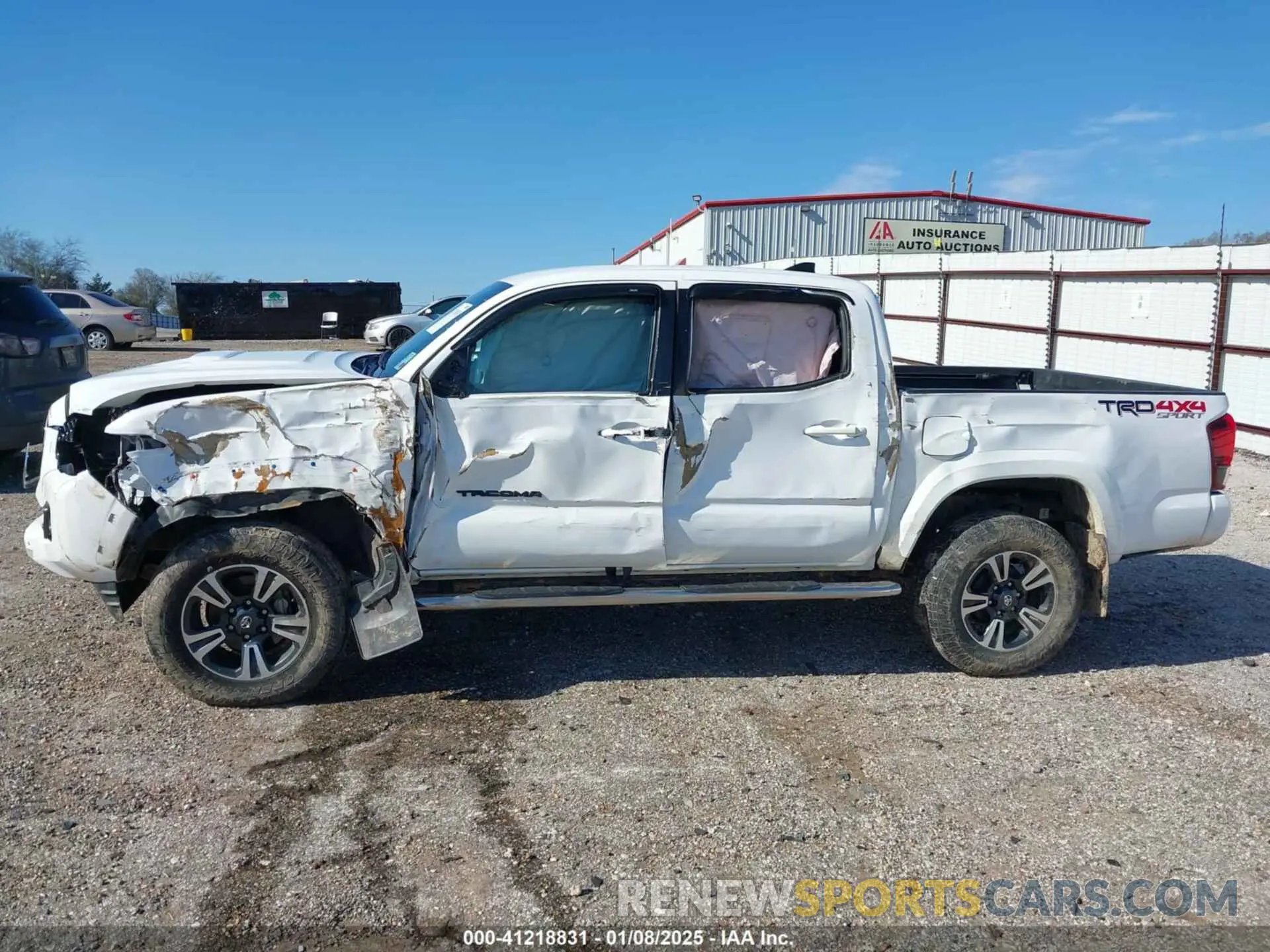 6 fotografías del automóvil dañado 3TMCZ5ANXKM286403 TOYOTA TACOMA 2019