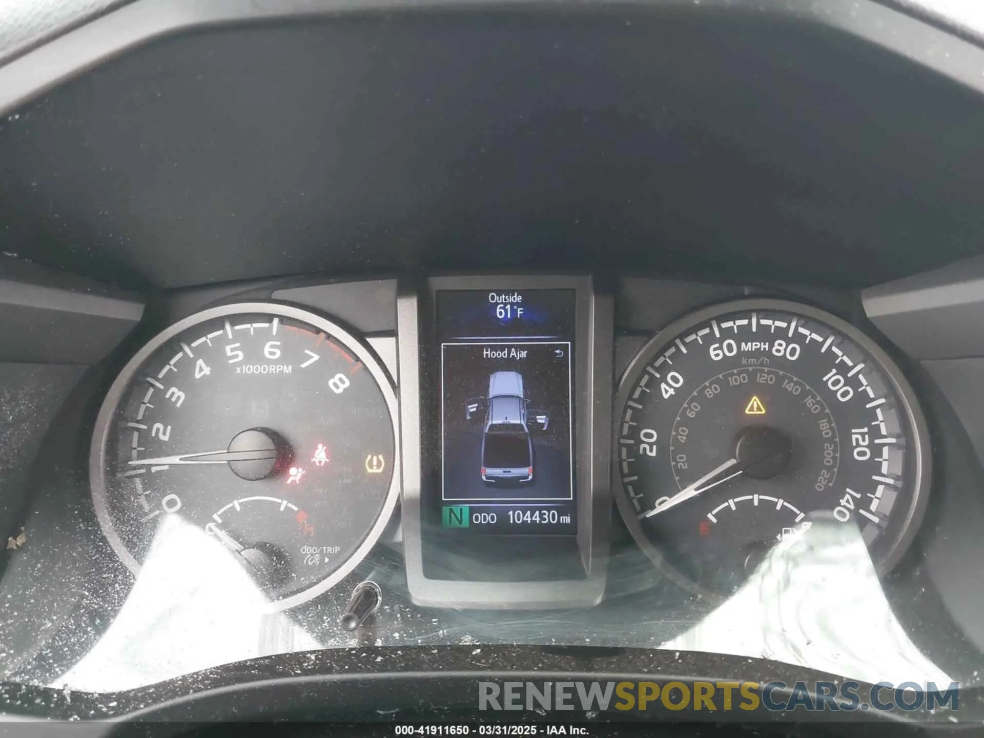 7 fotografías del automóvil dañado 3TMDZ5BN0KM069526 TOYOTA TACOMA 2019