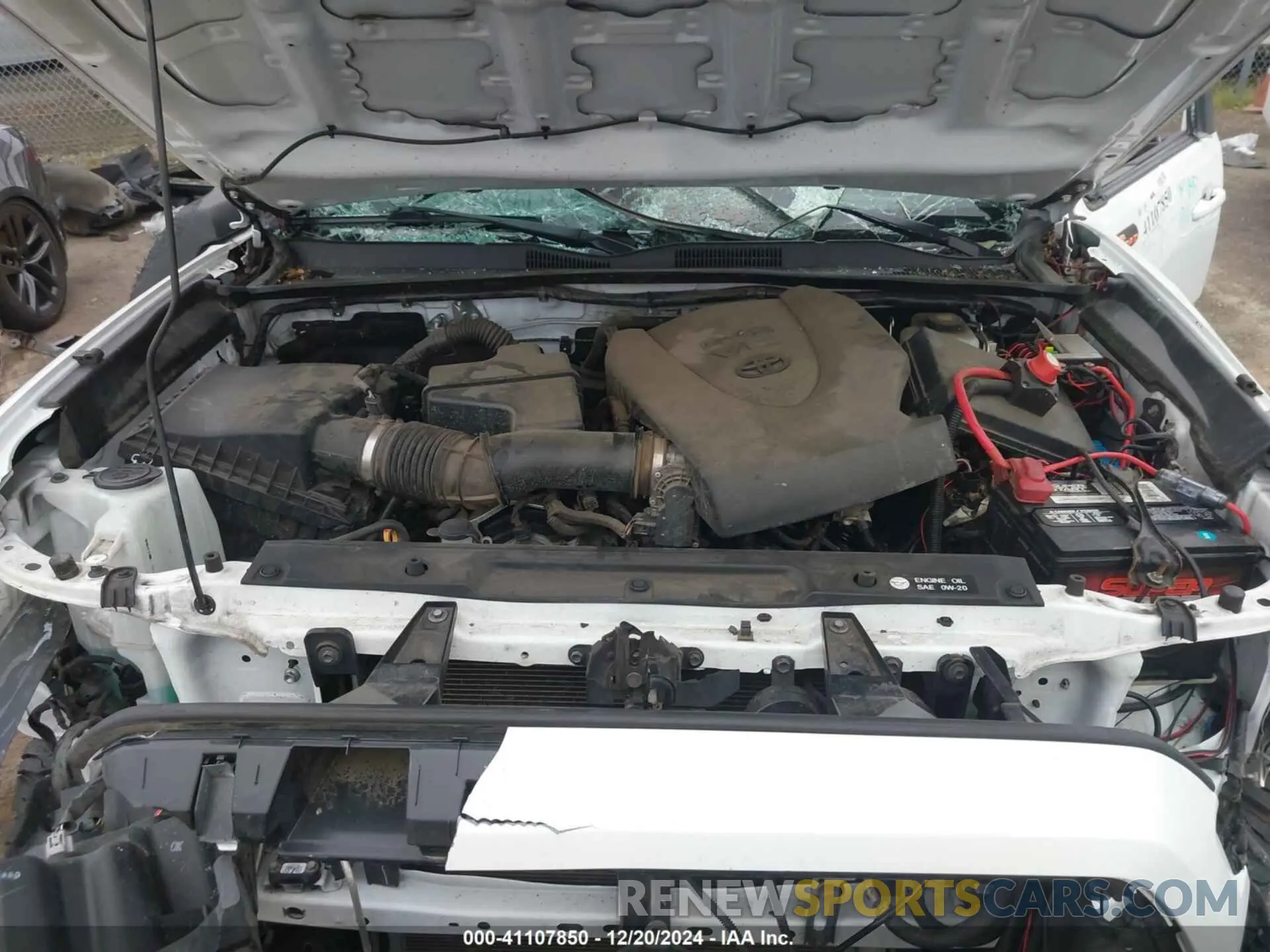10 fotografías del automóvil dañado 3TMDZ5BN0KM073043 TOYOTA TACOMA 2019