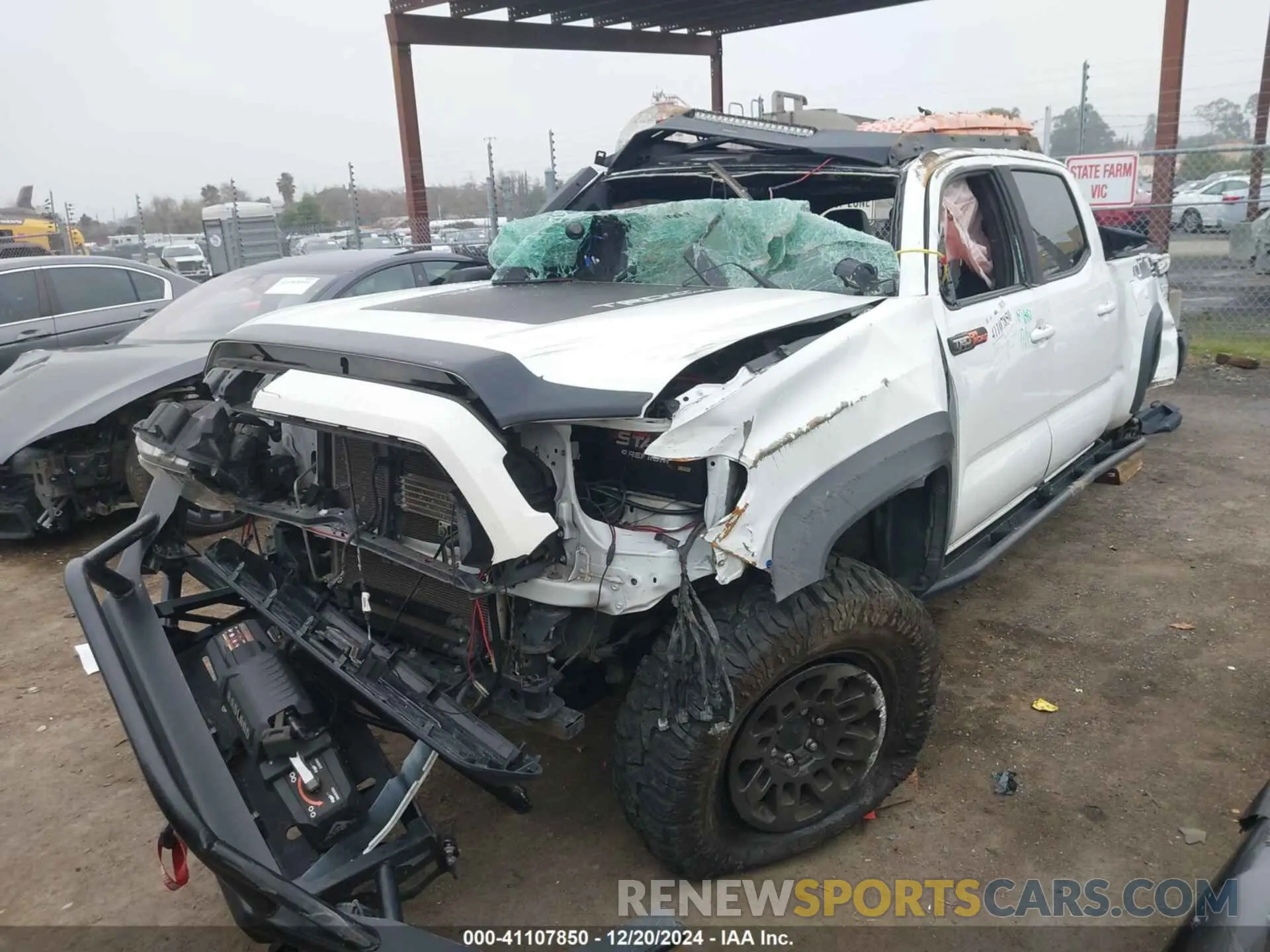 6 fotografías del automóvil dañado 3TMDZ5BN0KM073043 TOYOTA TACOMA 2019