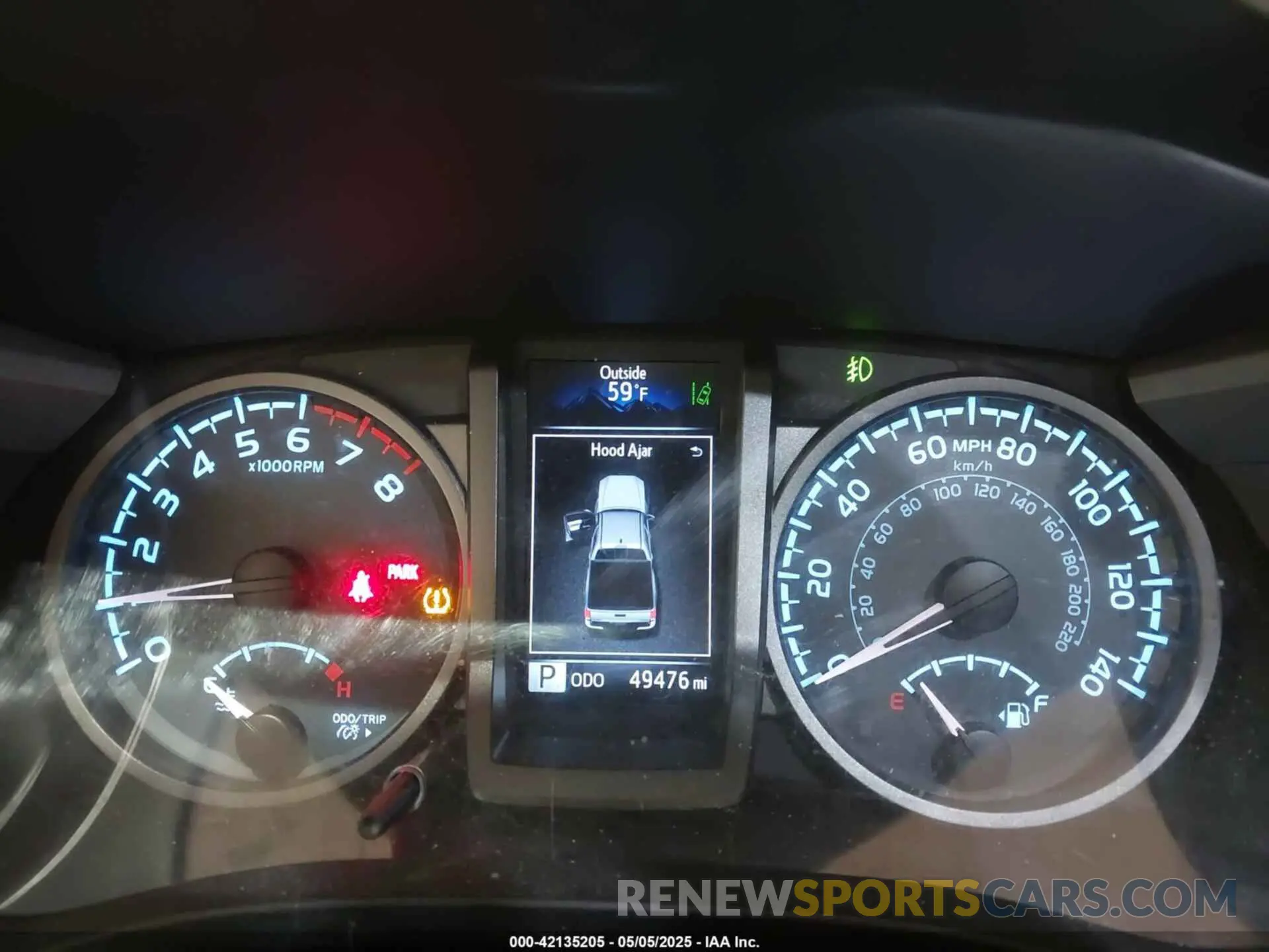 7 fotografías del automóvil dañado 3TMDZ5BN0KM076850 TOYOTA TACOMA 2019