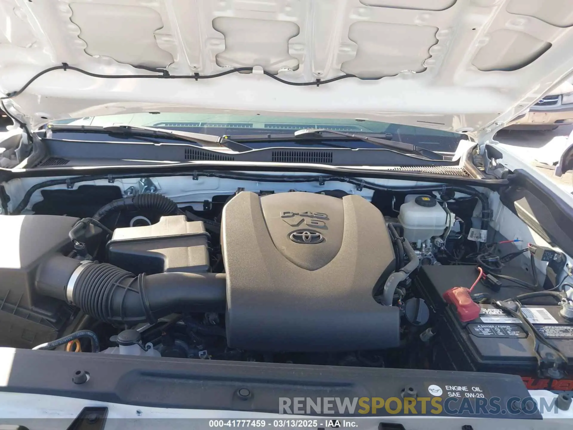 10 fotografías del automóvil dañado 3TMDZ5BN1KM055778 TOYOTA TACOMA 2019