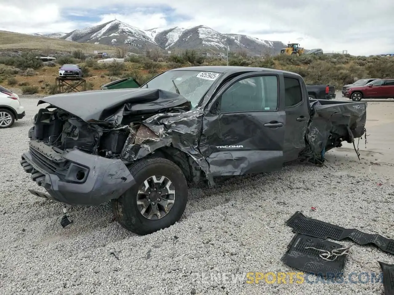 1 fotografías del automóvil dañado 3TMDZ5BN1KM057823 TOYOTA TACOMA 2019