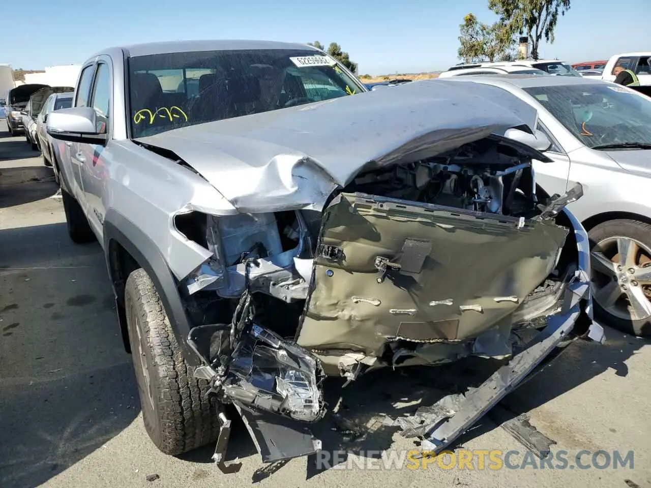 1 fotografías del automóvil dañado 3TMDZ5BN2KM055191 TOYOTA TACOMA 2019