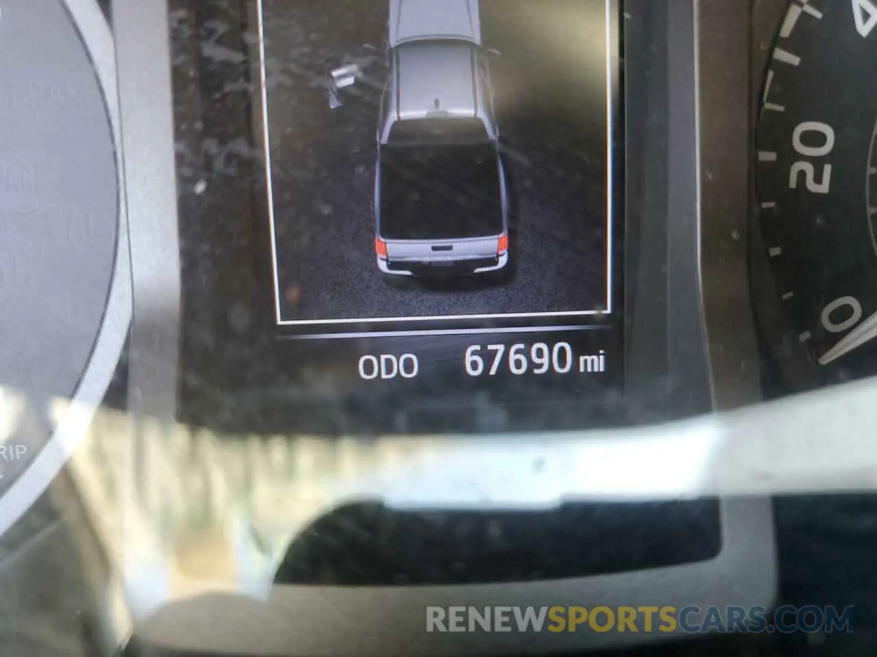 8 fotografías del automóvil dañado 3TMDZ5BN2KM055191 TOYOTA TACOMA 2019