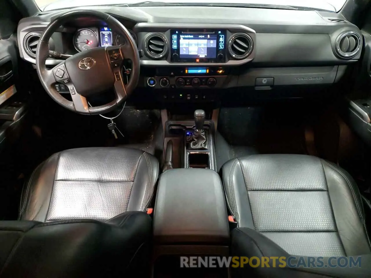 8 fotografías del automóvil dañado 3TMDZ5BN2KM059614 TOYOTA TACOMA 2019
