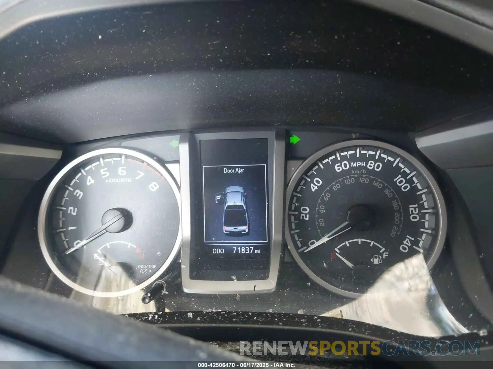 7 fotografías del automóvil dañado 3TMDZ5BN2KM077627 TOYOTA TACOMA 2019