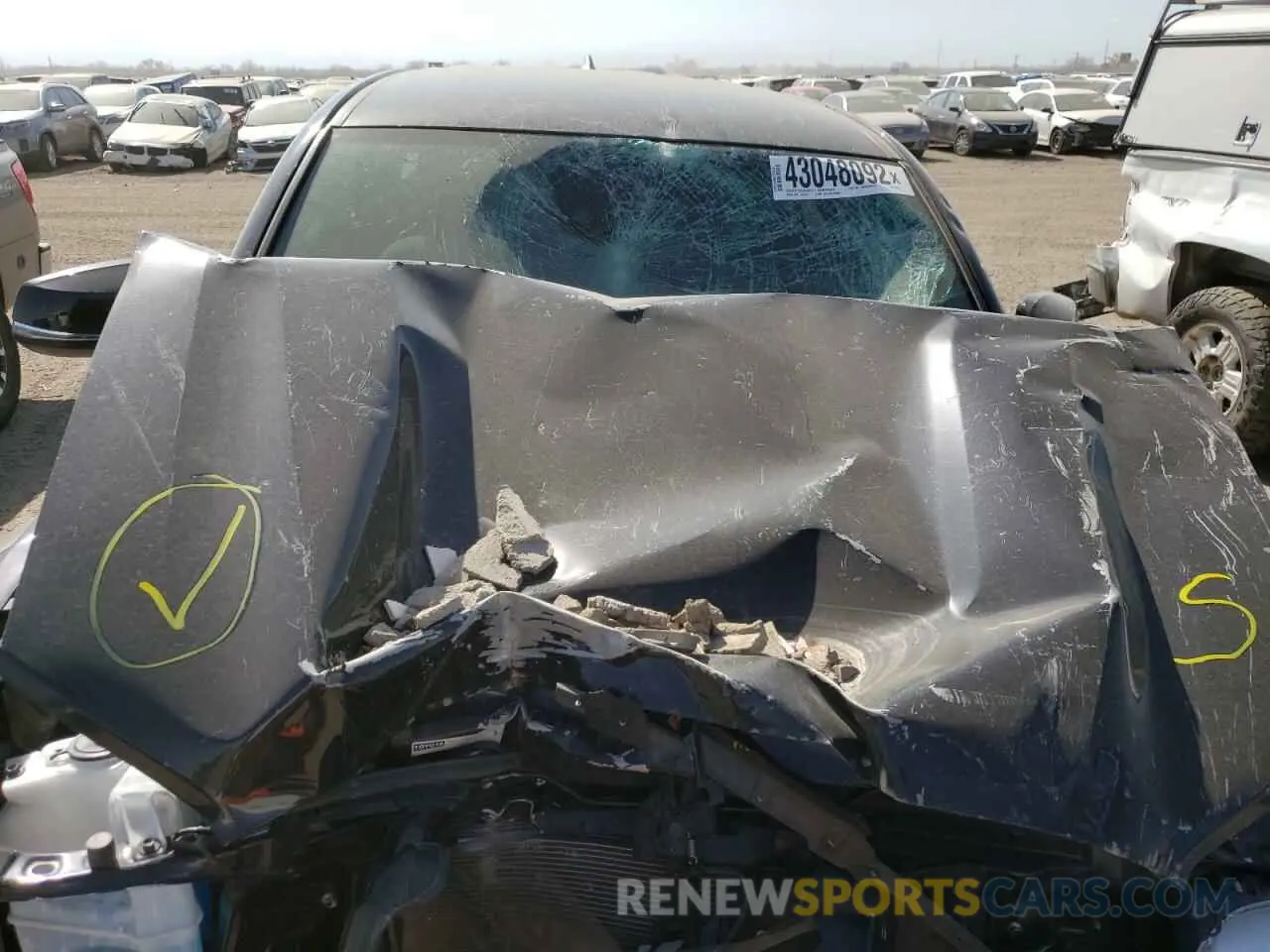 7 fotografías del automóvil dañado 3TMDZ5BN3KM068595 TOYOTA TACOMA 2019