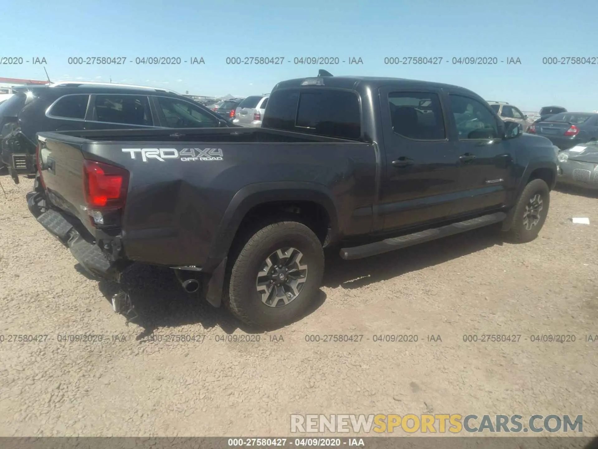 4 fotografías del automóvil dañado 3TMDZ5BN3KM069309 TOYOTA TACOMA 2019