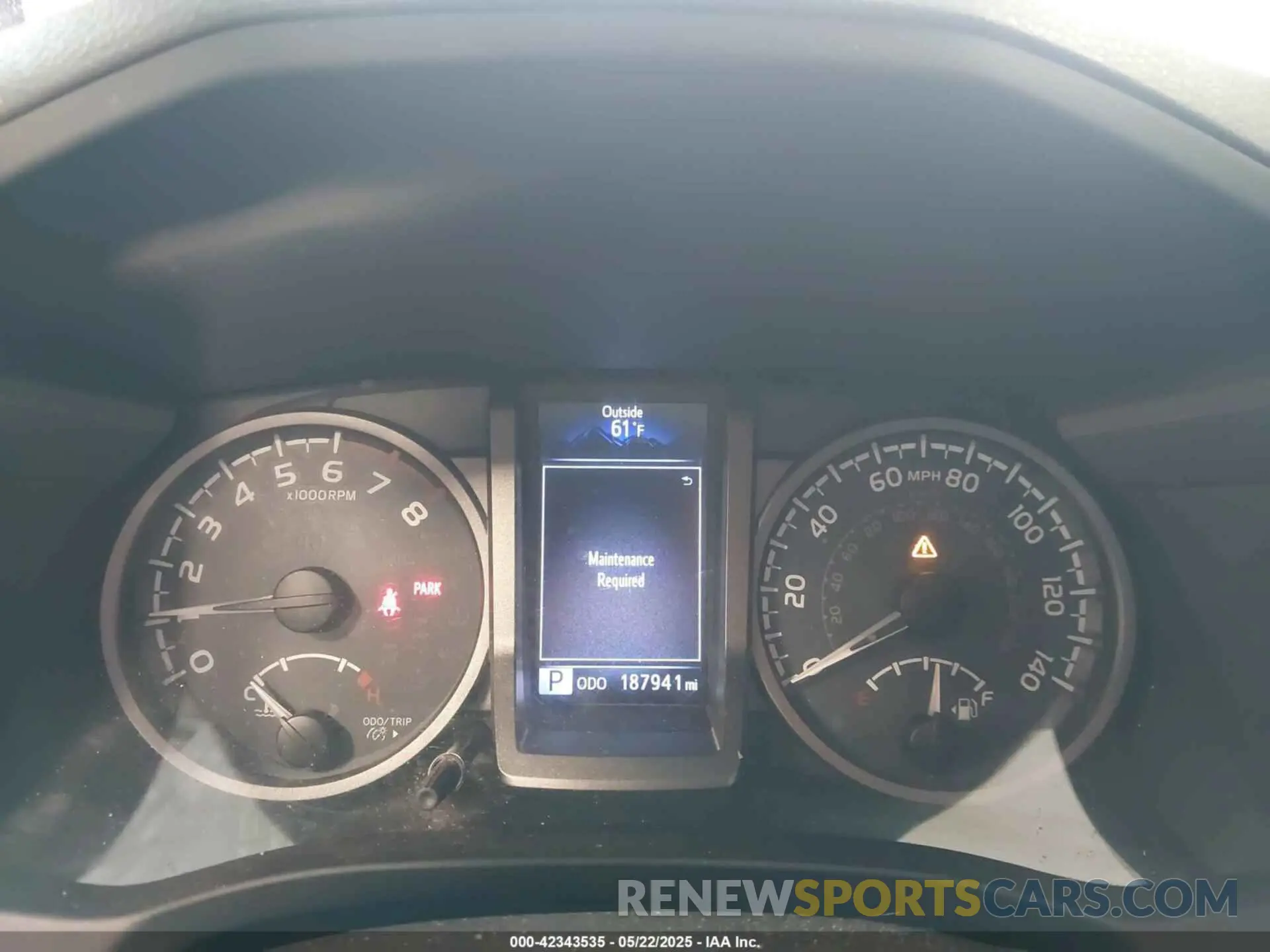 7 fotografías del automóvil dañado 3TMDZ5BN3KM071352 TOYOTA TACOMA 2019