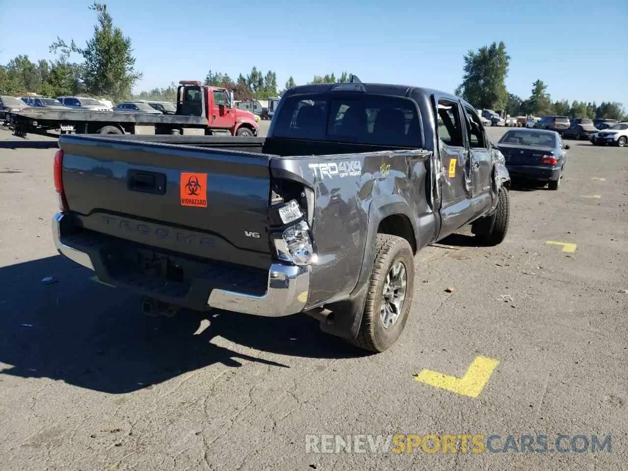 4 fotografías del automóvil dañado 3TMDZ5BN4KM058139 TOYOTA TACOMA 2019