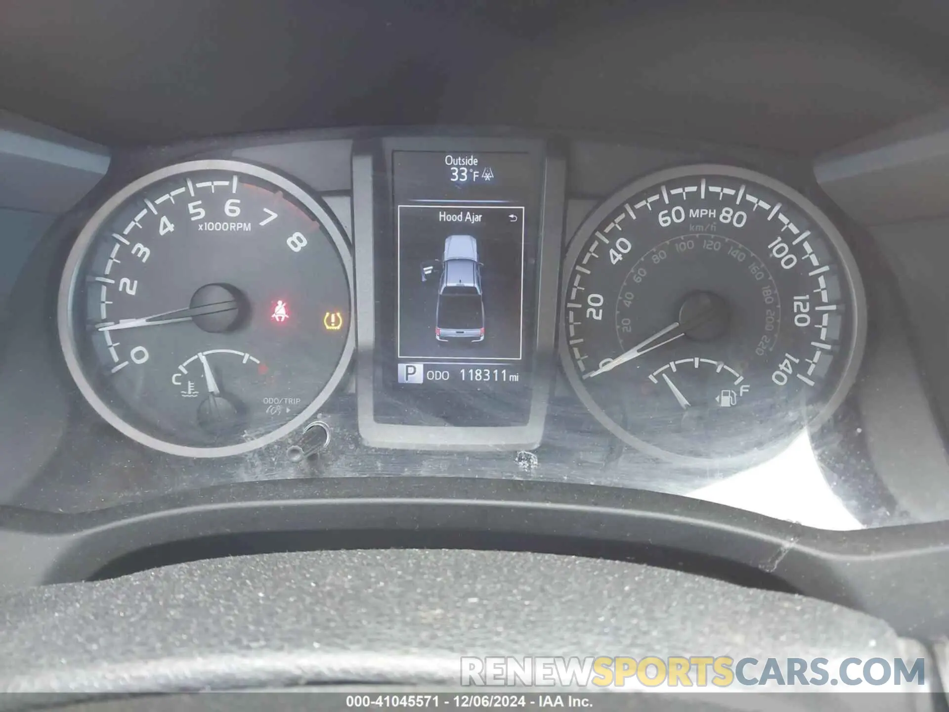 7 fotografías del automóvil dañado 3TMDZ5BN4KM066628 TOYOTA TACOMA 2019
