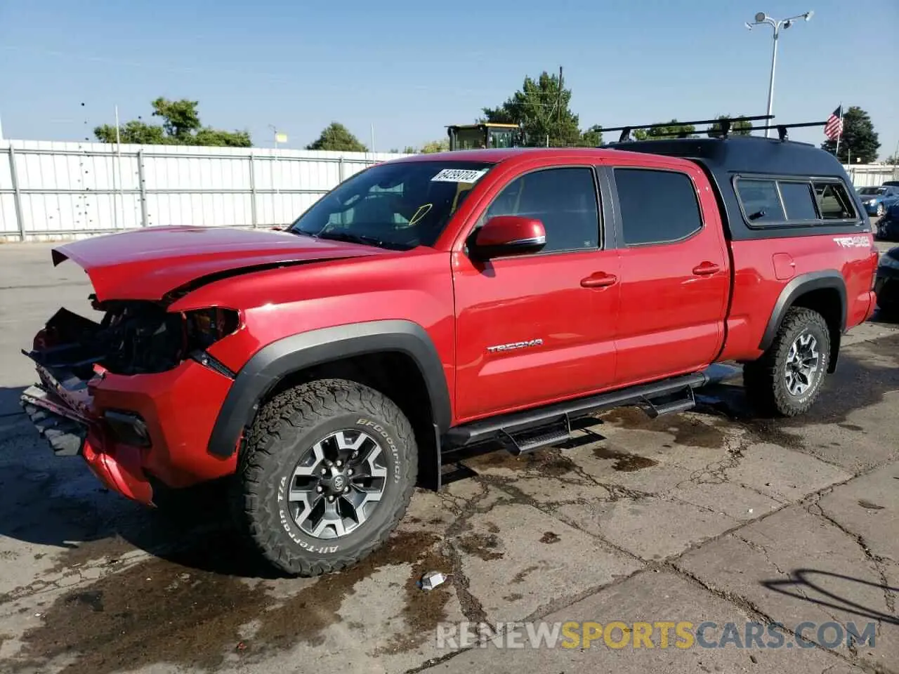 1 fotografías del automóvil dañado 3TMDZ5BN5KM065648 TOYOTA TACOMA 2019