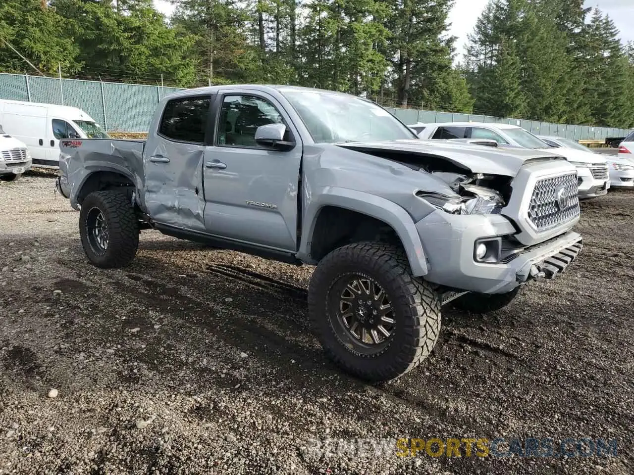 4 fotografías del automóvil dañado 3TMDZ5BN5KM076293 TOYOTA TACOMA 2019