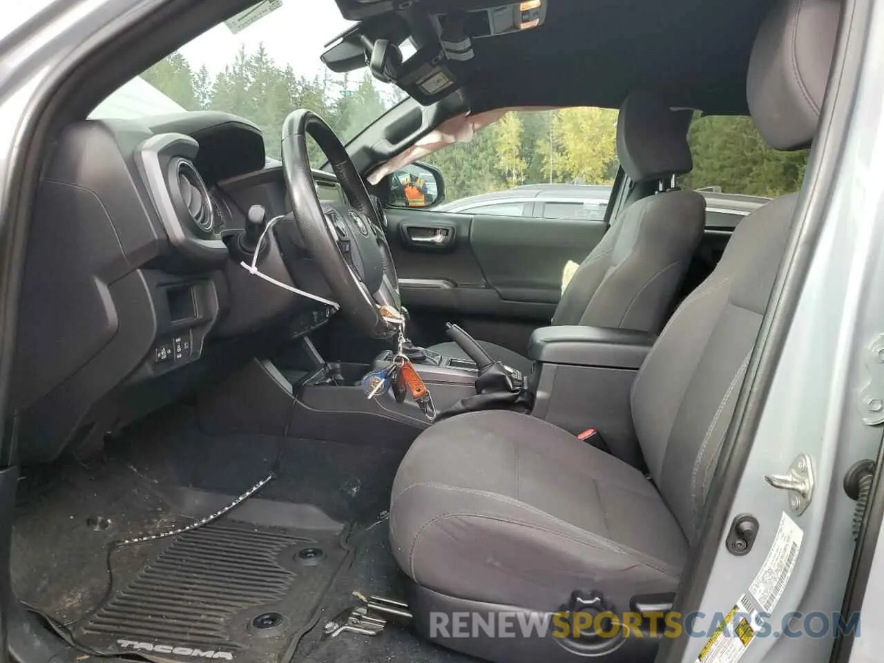 7 fotografías del automóvil dañado 3TMDZ5BN5KM076293 TOYOTA TACOMA 2019