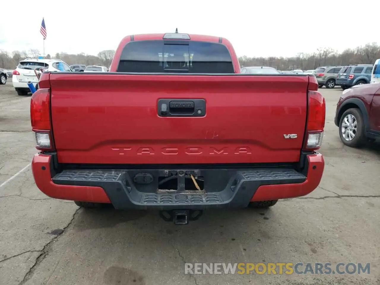 6 fotografías del automóvil dañado 3TMDZ5BN6KM059065 TOYOTA TACOMA 2019