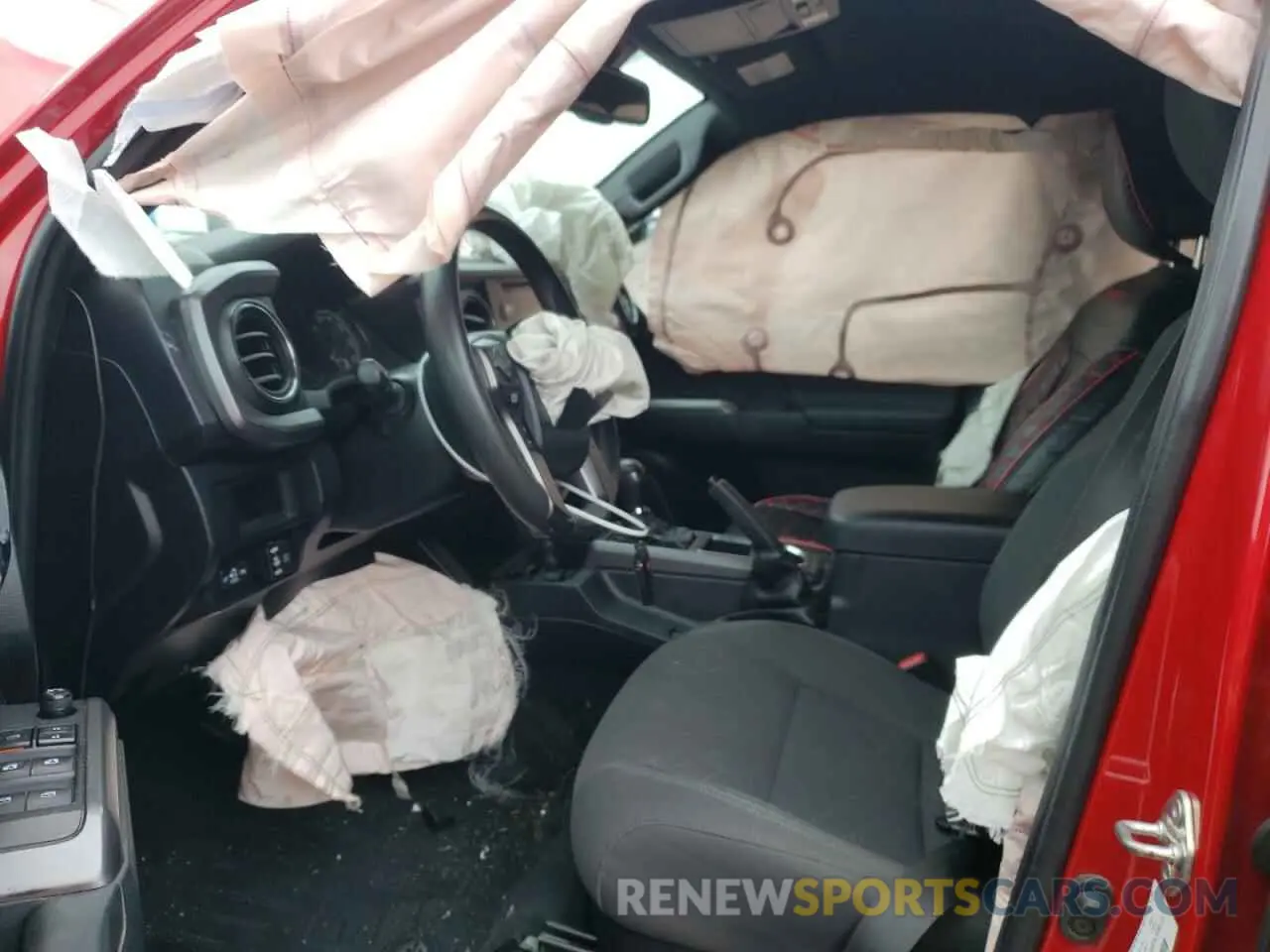 7 fotografías del automóvil dañado 3TMDZ5BN6KM059065 TOYOTA TACOMA 2019