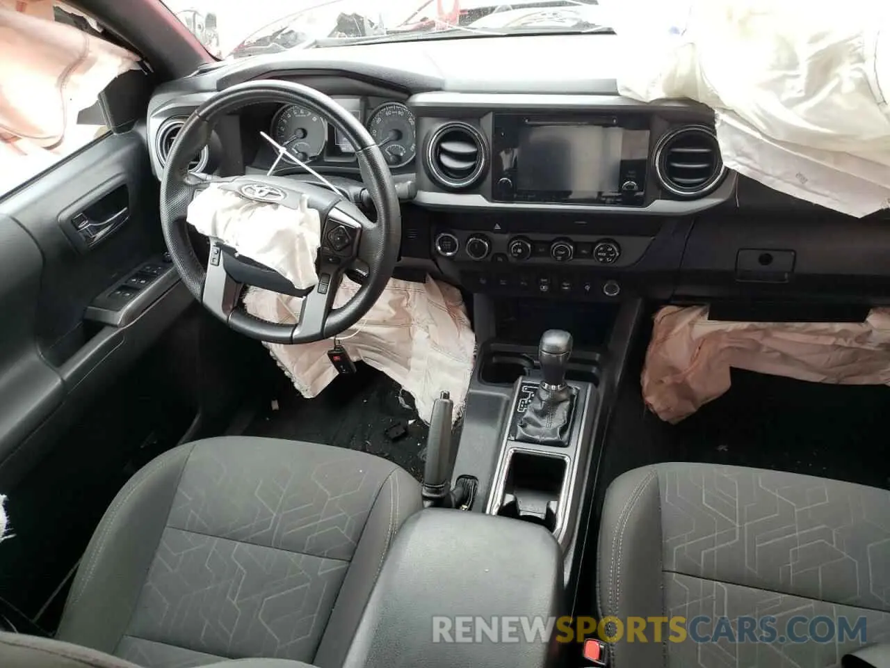 8 fotografías del automóvil dañado 3TMDZ5BN6KM059065 TOYOTA TACOMA 2019