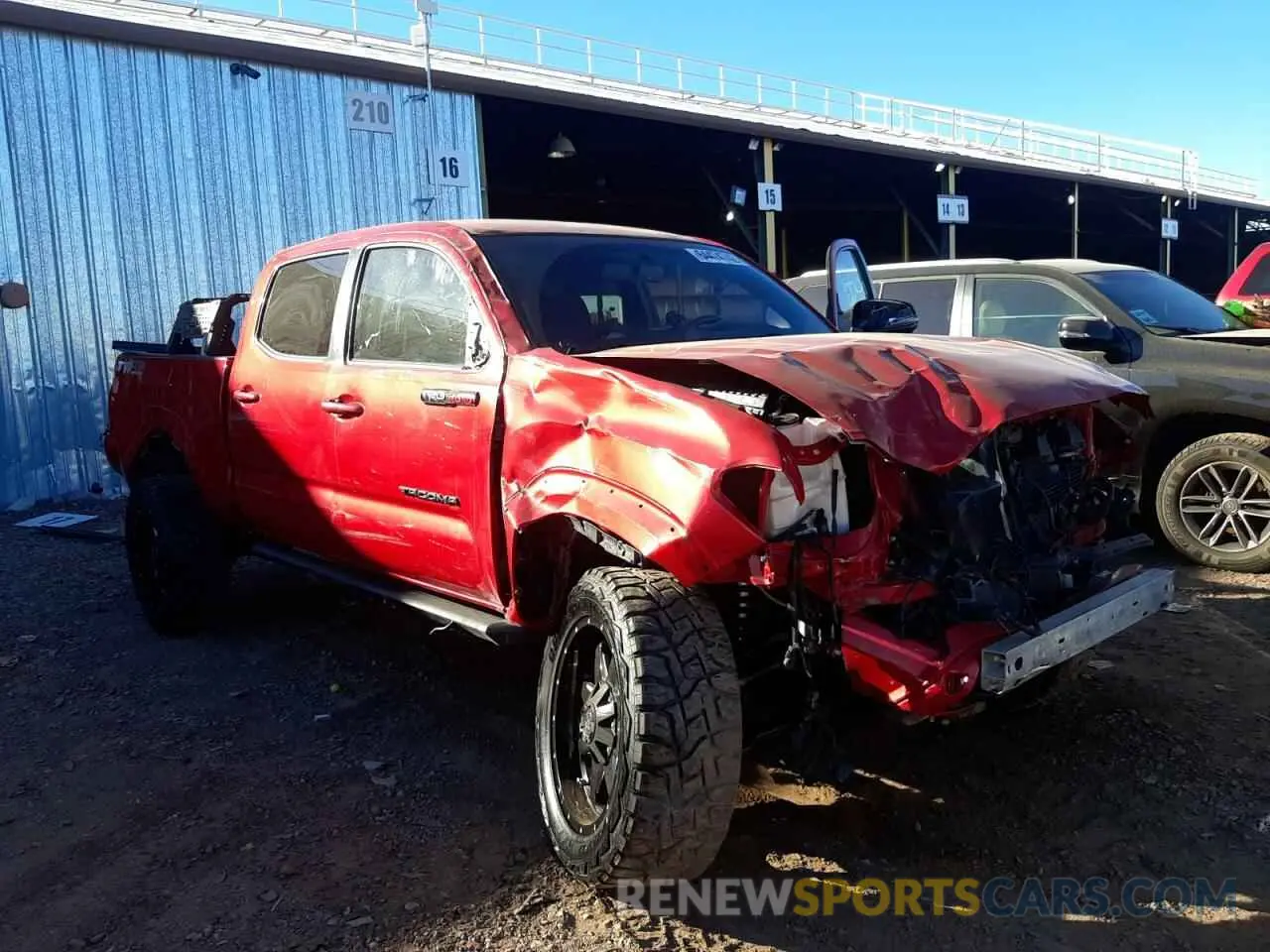 1 fotografías del automóvil dañado 3TMDZ5BN6KM060667 TOYOTA TACOMA 2019