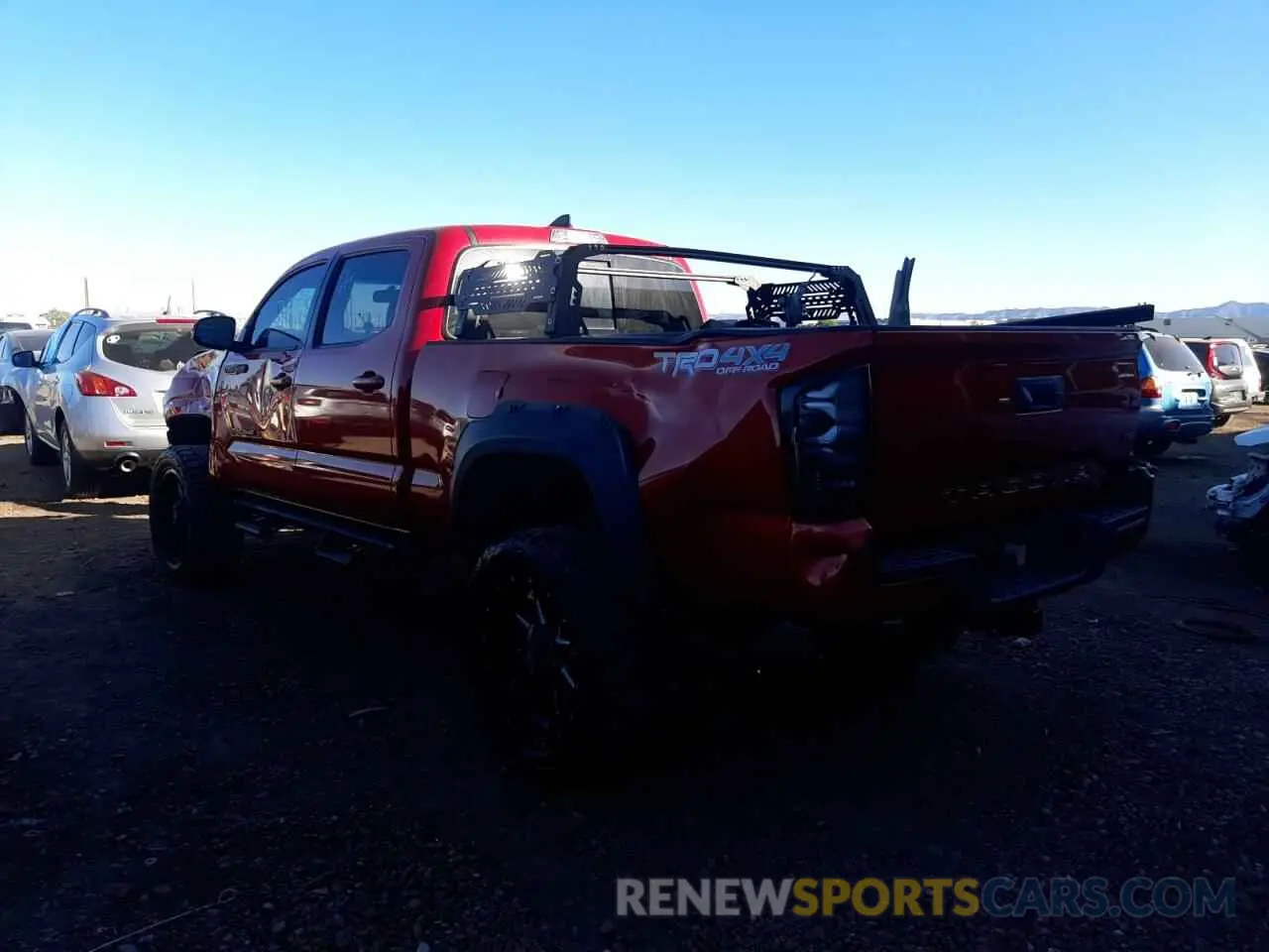 3 fotografías del automóvil dañado 3TMDZ5BN6KM060667 TOYOTA TACOMA 2019