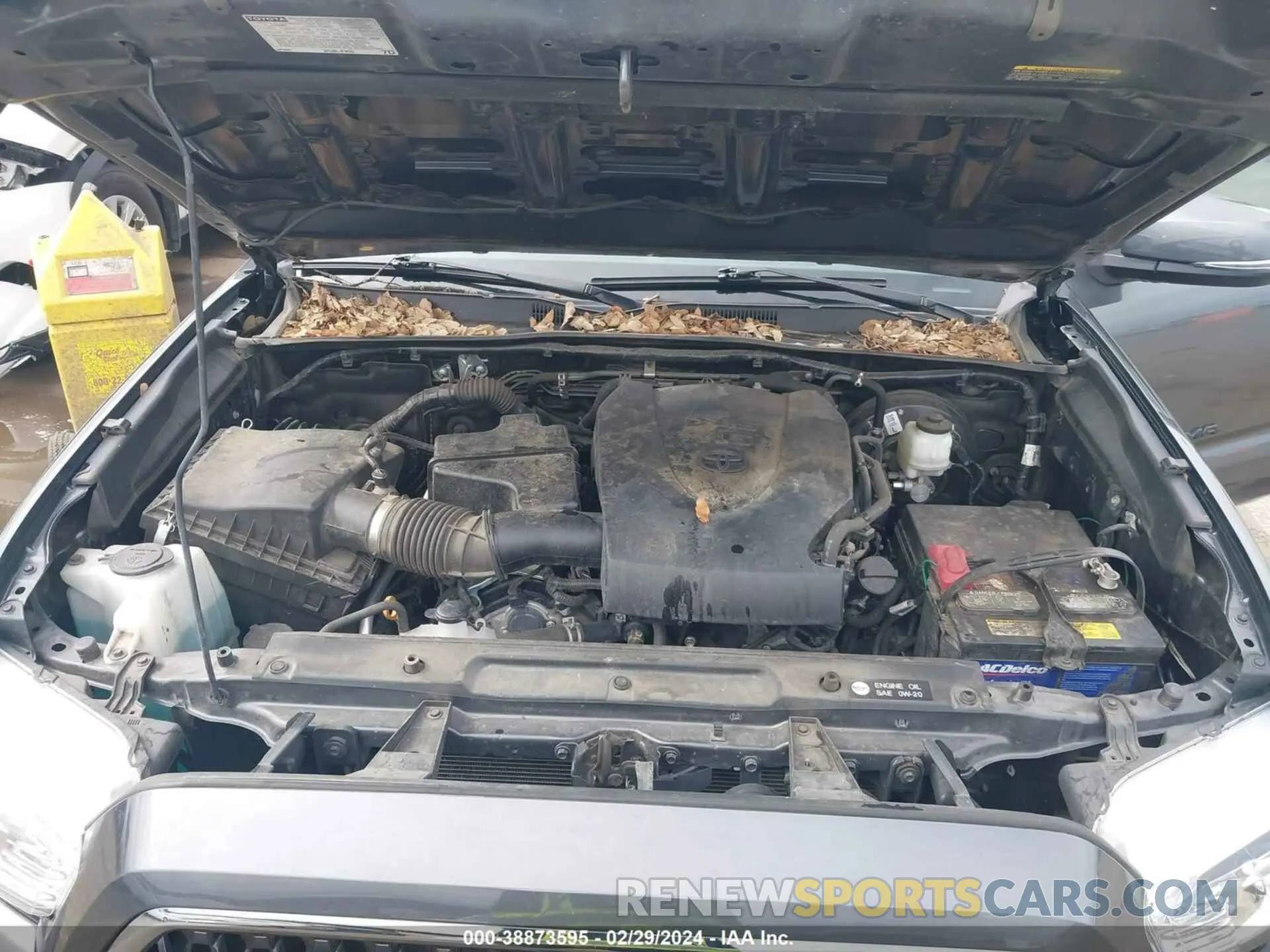 10 fotografías del automóvil dañado 3TMDZ5BN7KM073296 TOYOTA TACOMA 2019