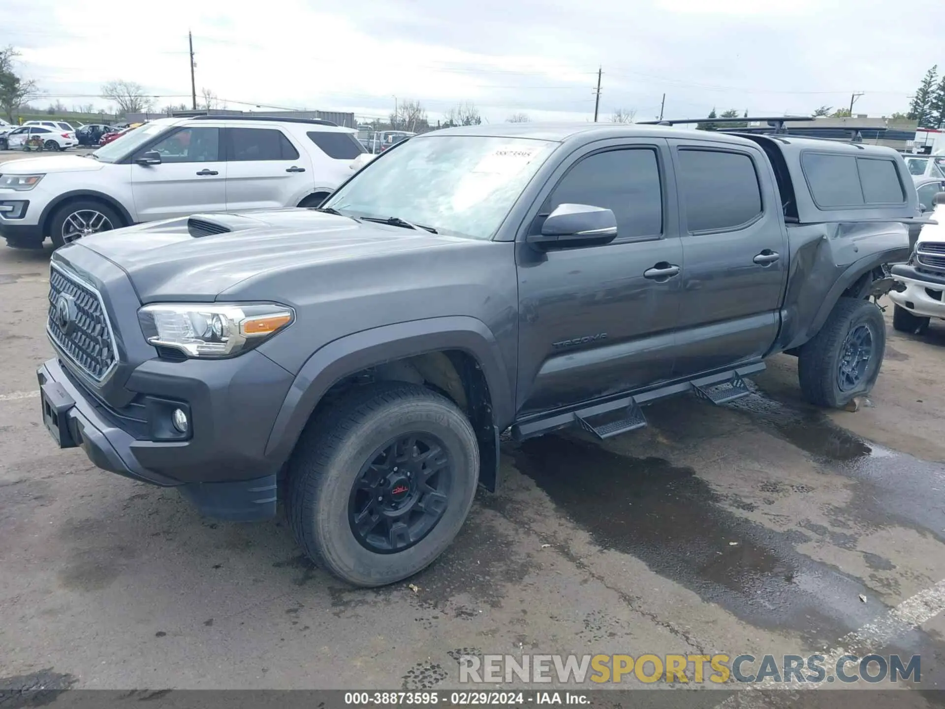 2 fotografías del automóvil dañado 3TMDZ5BN7KM073296 TOYOTA TACOMA 2019
