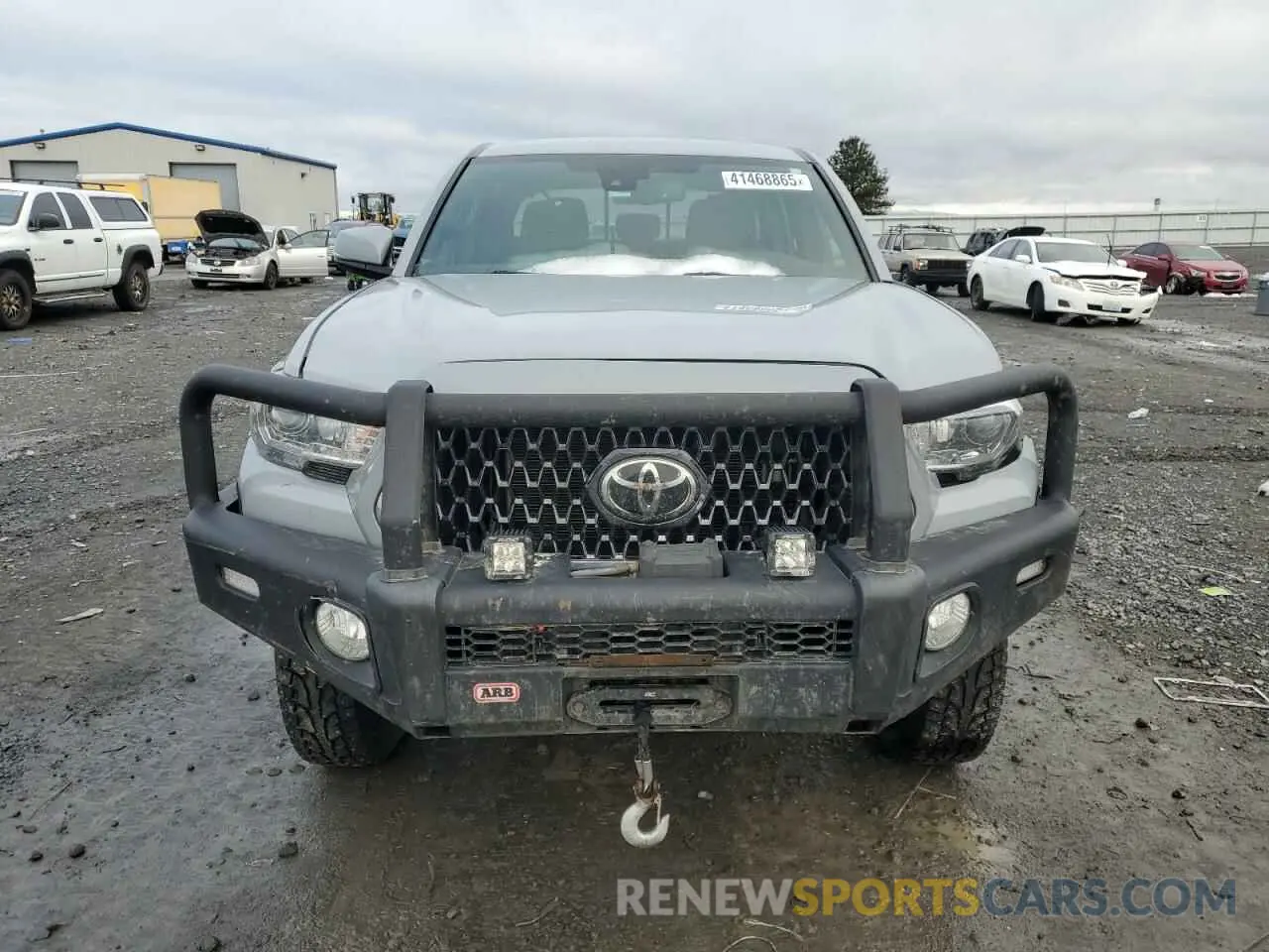 5 fotografías del automóvil dañado 3TMDZ5BN8KM063697 TOYOTA TACOMA 2019