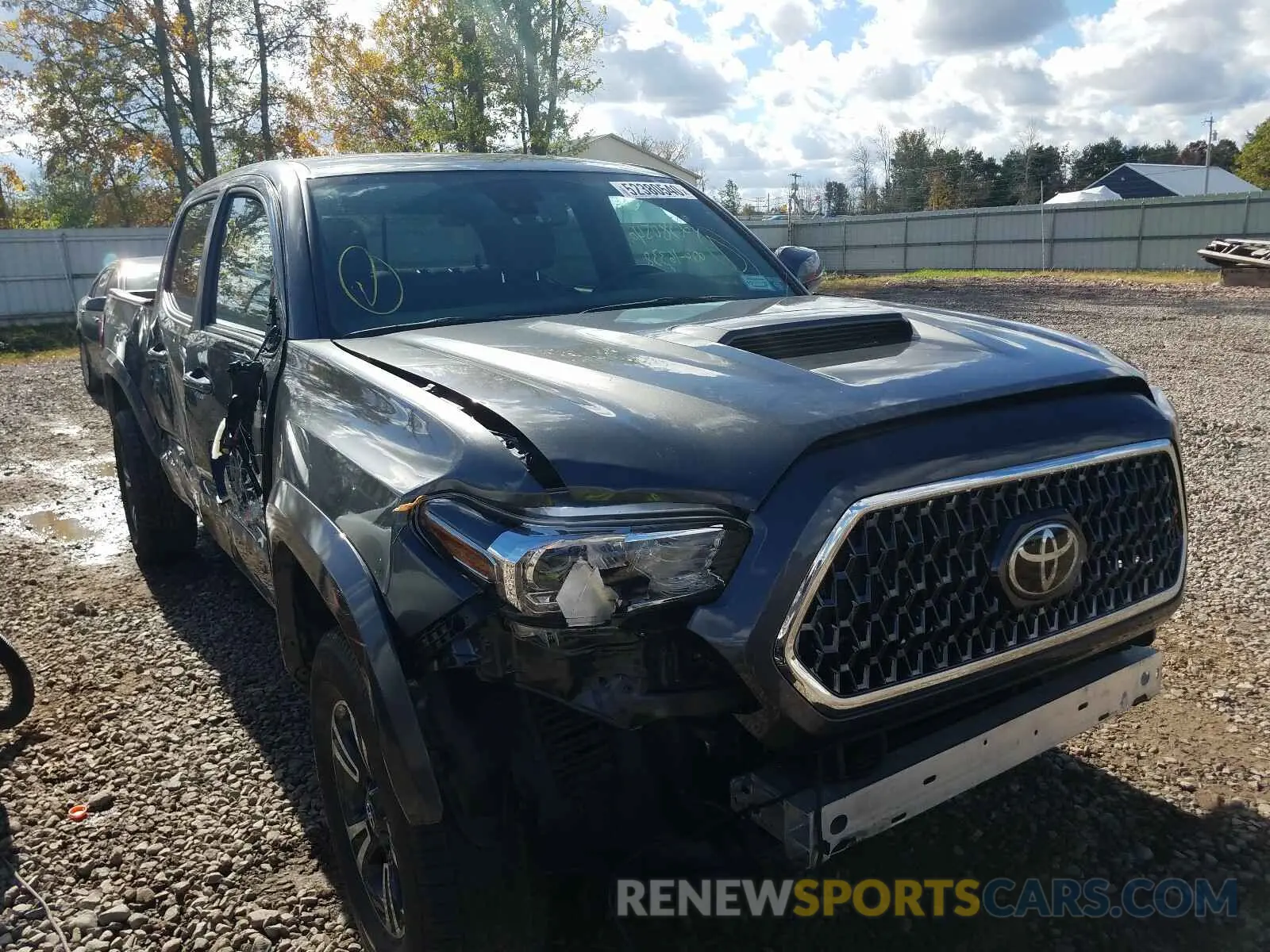 1 fotografías del automóvil dañado 3TMDZ5BN9KM072442 TOYOTA TACOMA 2019